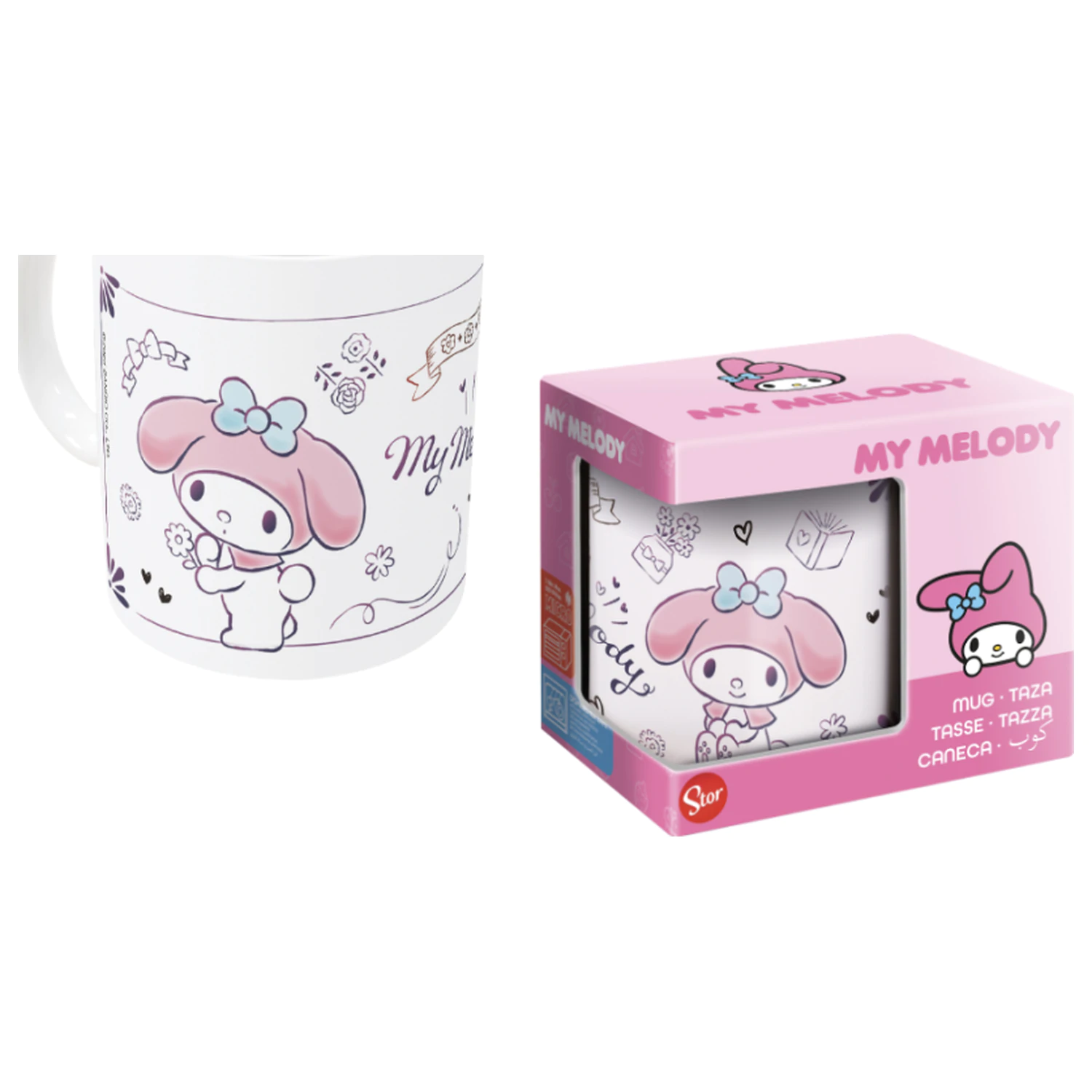 MY MELODY Keramiktasse 325 ml Produktfoto