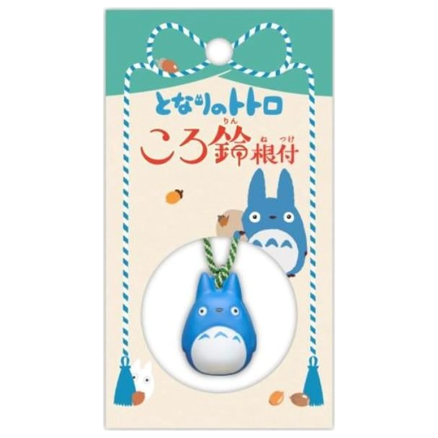 My Neighbor Totoro Blue Totoro Riemen Glocke Netsuke Produktfoto
