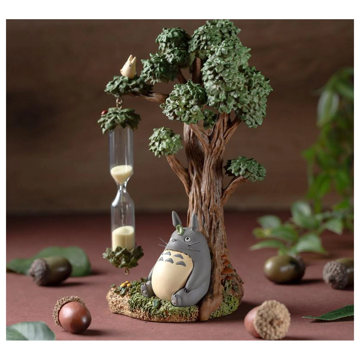 My Neighbor Totoro Camphrier & Totoro Diorama Sanduhr 16cm Produktfoto
