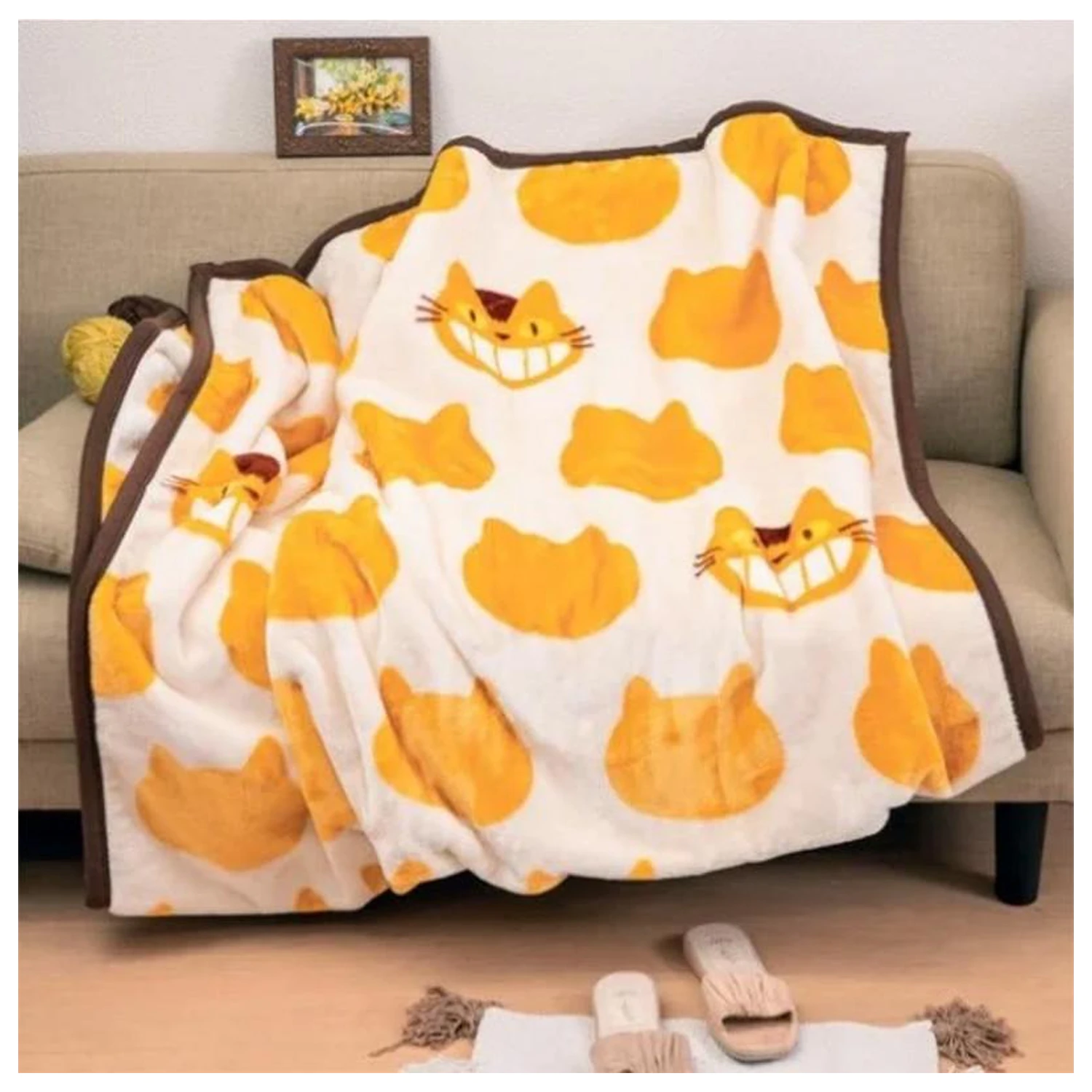 My Neighbor Totoro Catbus große Decke 200x140cm Produktfoto
