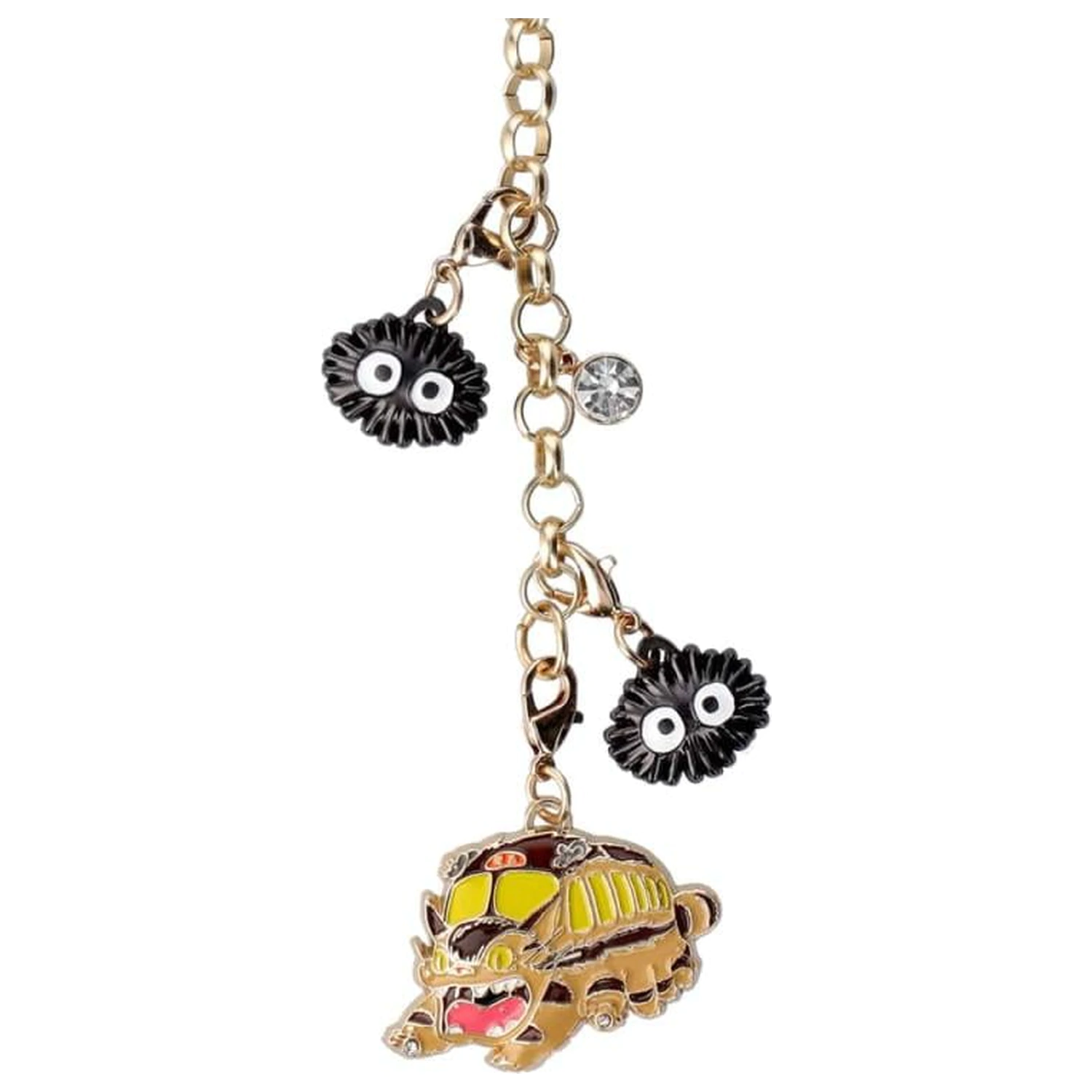 My Neighbor Totoro Chatbus & Noiraude Kettchen Charms Produktfoto