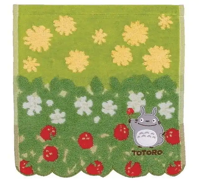 Mein Nachbar Totoro Mini-Handtuch Flowers & Stawberries 25 x 25 cm Produktfoto