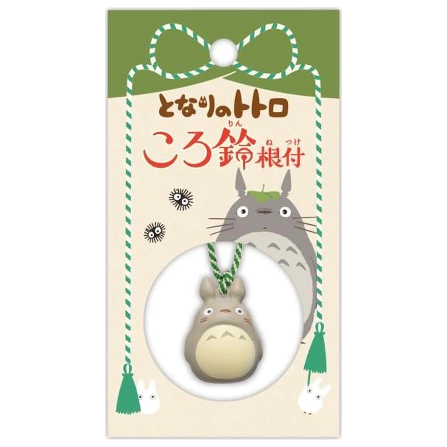 My Neighbor Totoro Grey Totoro Schlüsselanhänger mit Glocke Netsuke Produktfoto