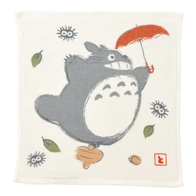 Mein Nachbar Totoro Imabari Mini-Handtuch Totoro Umbrella Big 34 x 36 cm Produktfoto