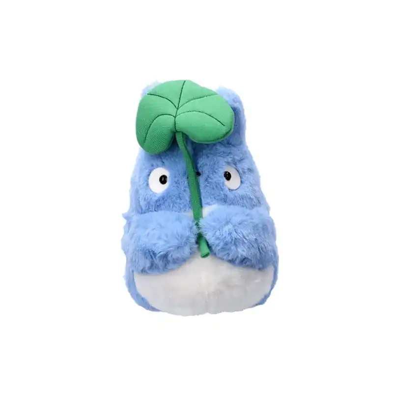 Mein Nachbar Totoro Nakayoshi Plüschfigur Medium Totoro with leaf 20 cm termékfotó