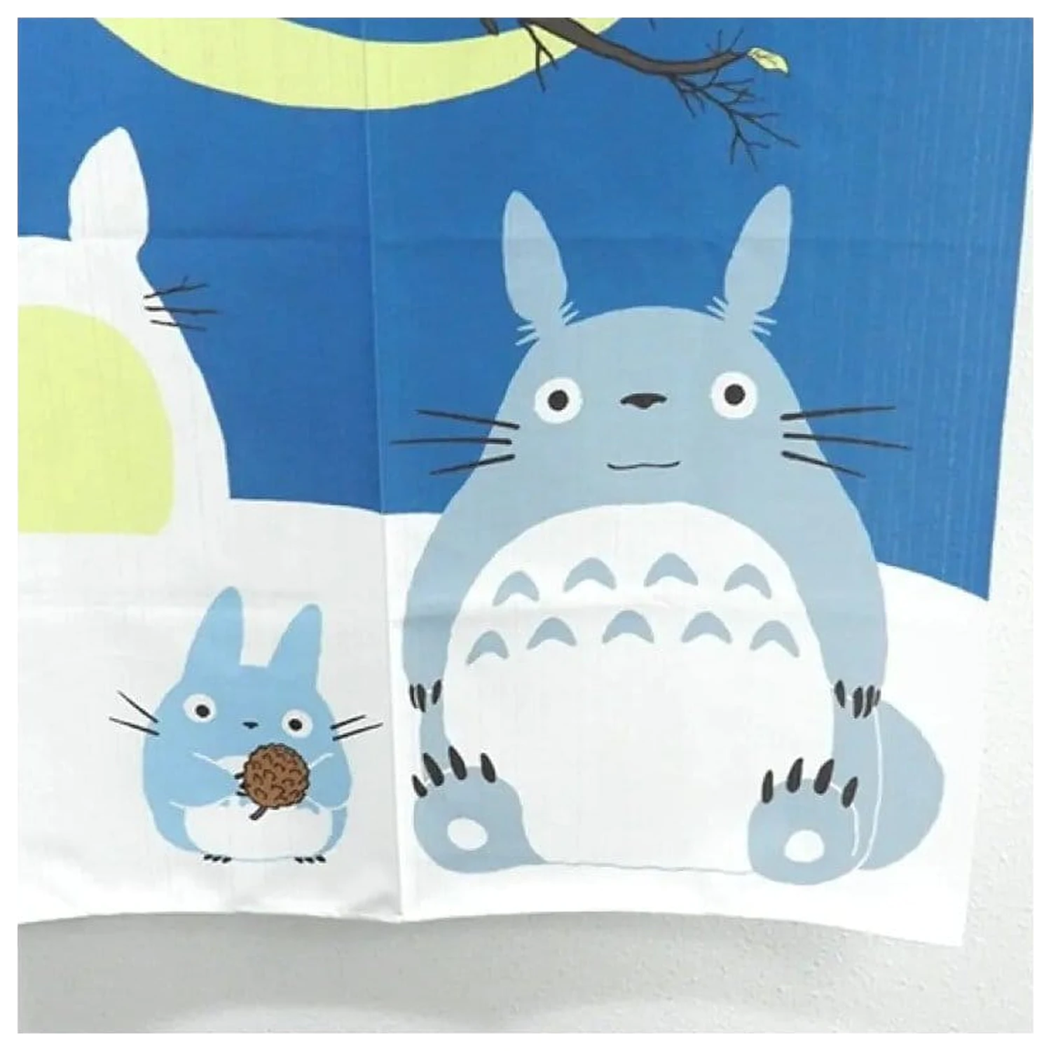 My Neighbor Totoro Noren Vorhang Totoro & snowman Produktfoto