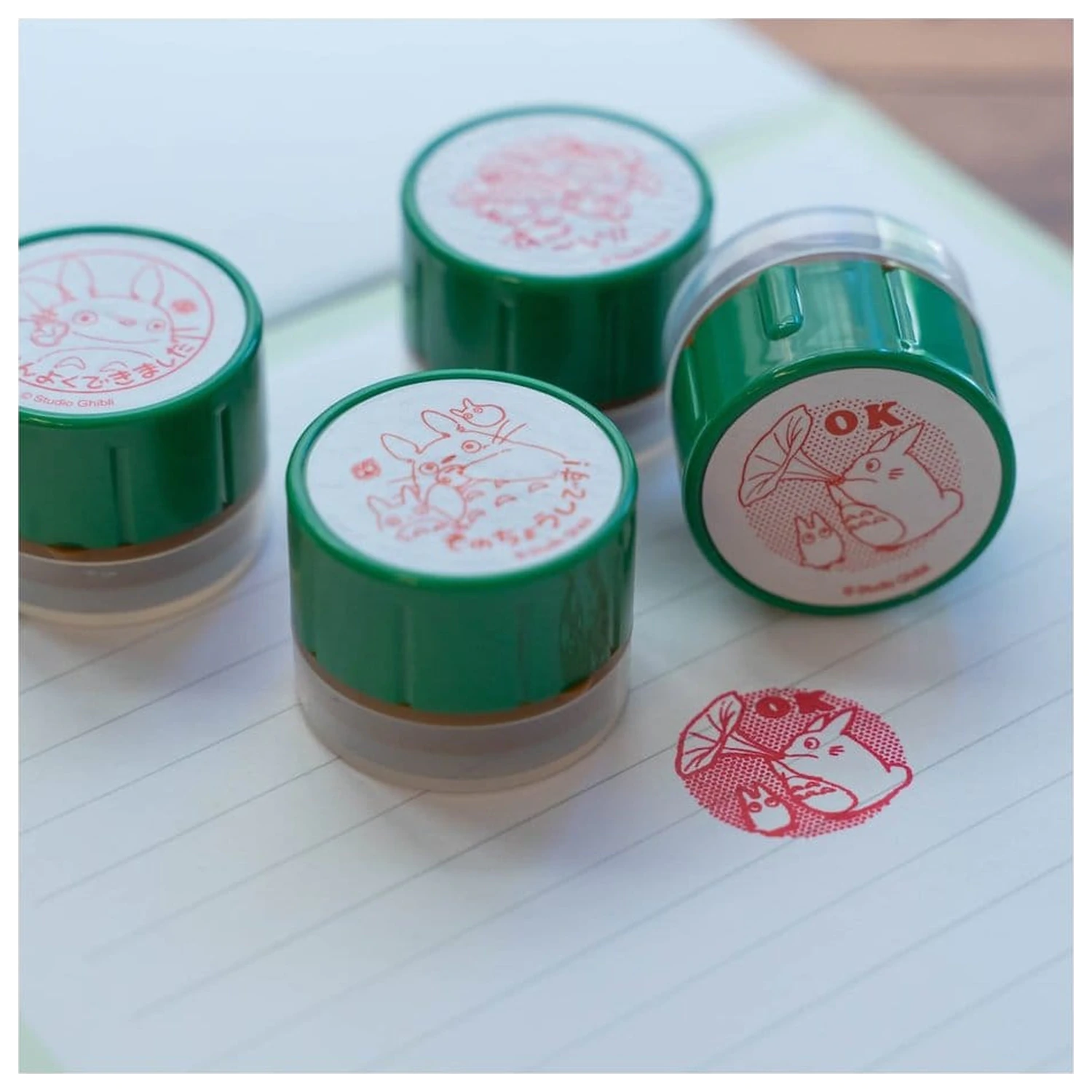 My Neighbor Totoro Stempel Totoro & Catbus Herzlichen Glückwunsch Produktfoto