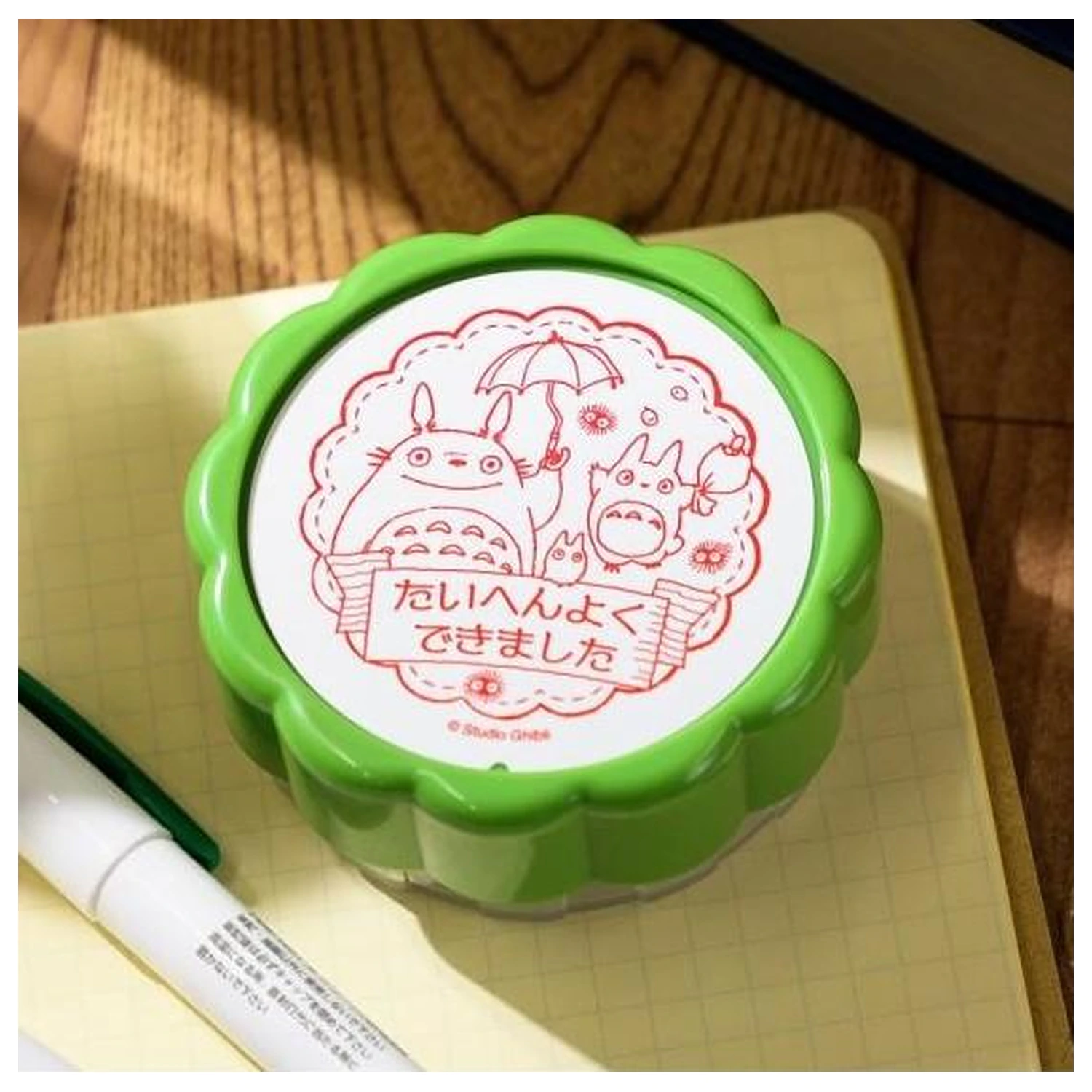 My Neighbor Totoro Totoro Runde Stempel 4.6cm Produktfoto