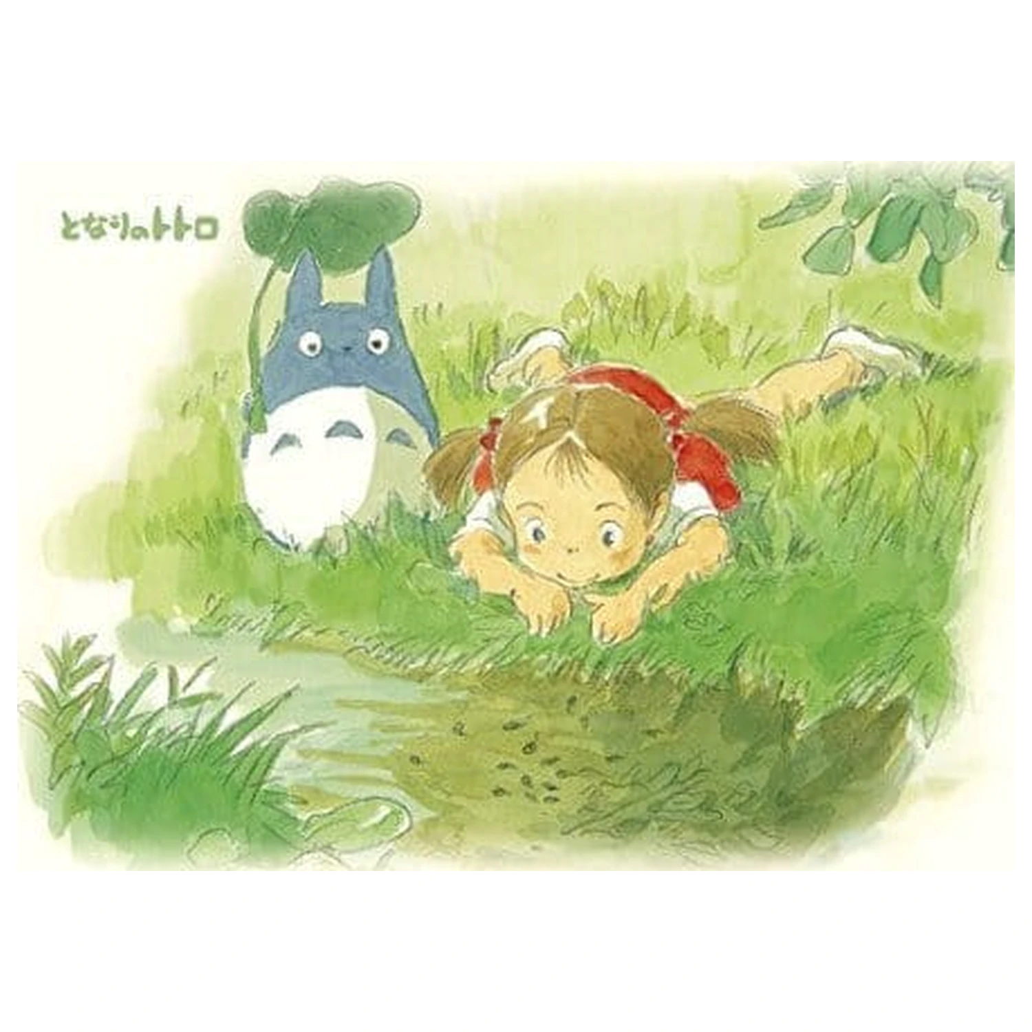 My Neighbor Totoro Puzzle und Staffelei By the little stream (150 Teile) Produktfoto