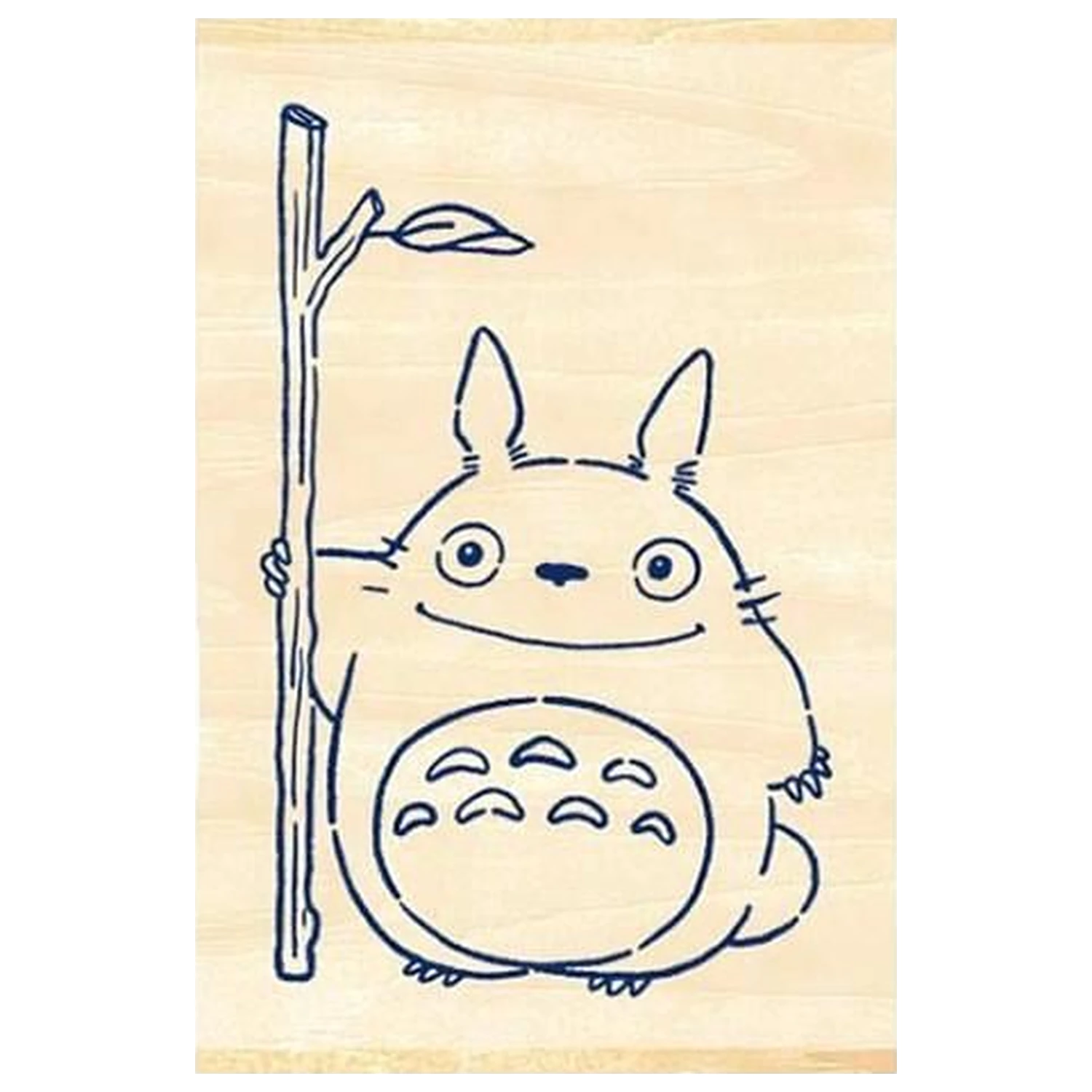 My Neighbor Totoro Totoro hölzerne Stempel Produktfoto