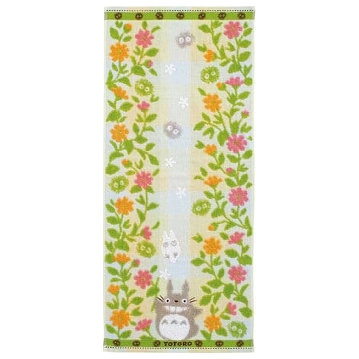 My Neighbor Totoro Handtuch Totoro Flower garden 34 x 80 cm Produktfoto