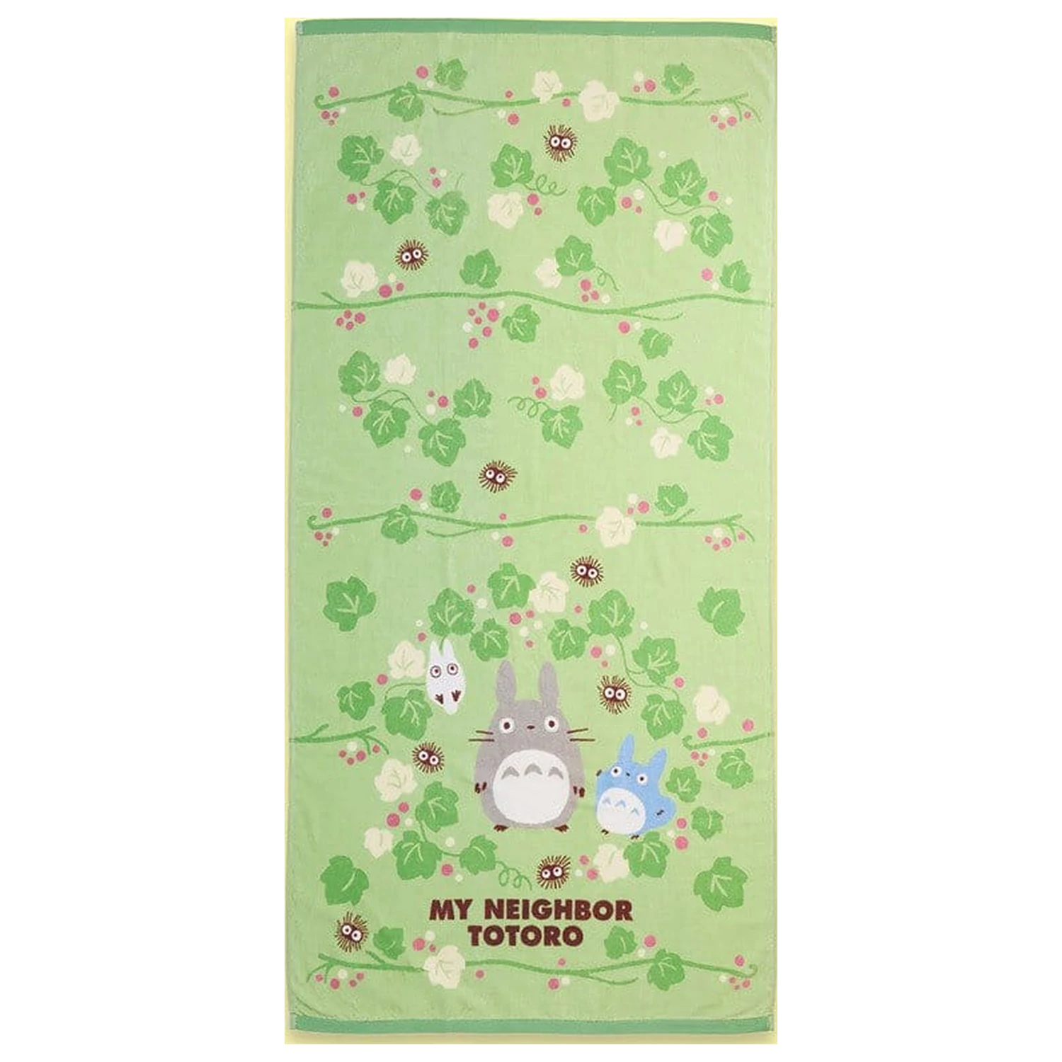 My Neighbor Totoro Handtuch Totoro Green Leaf 70 x 140 cm Produktfoto
