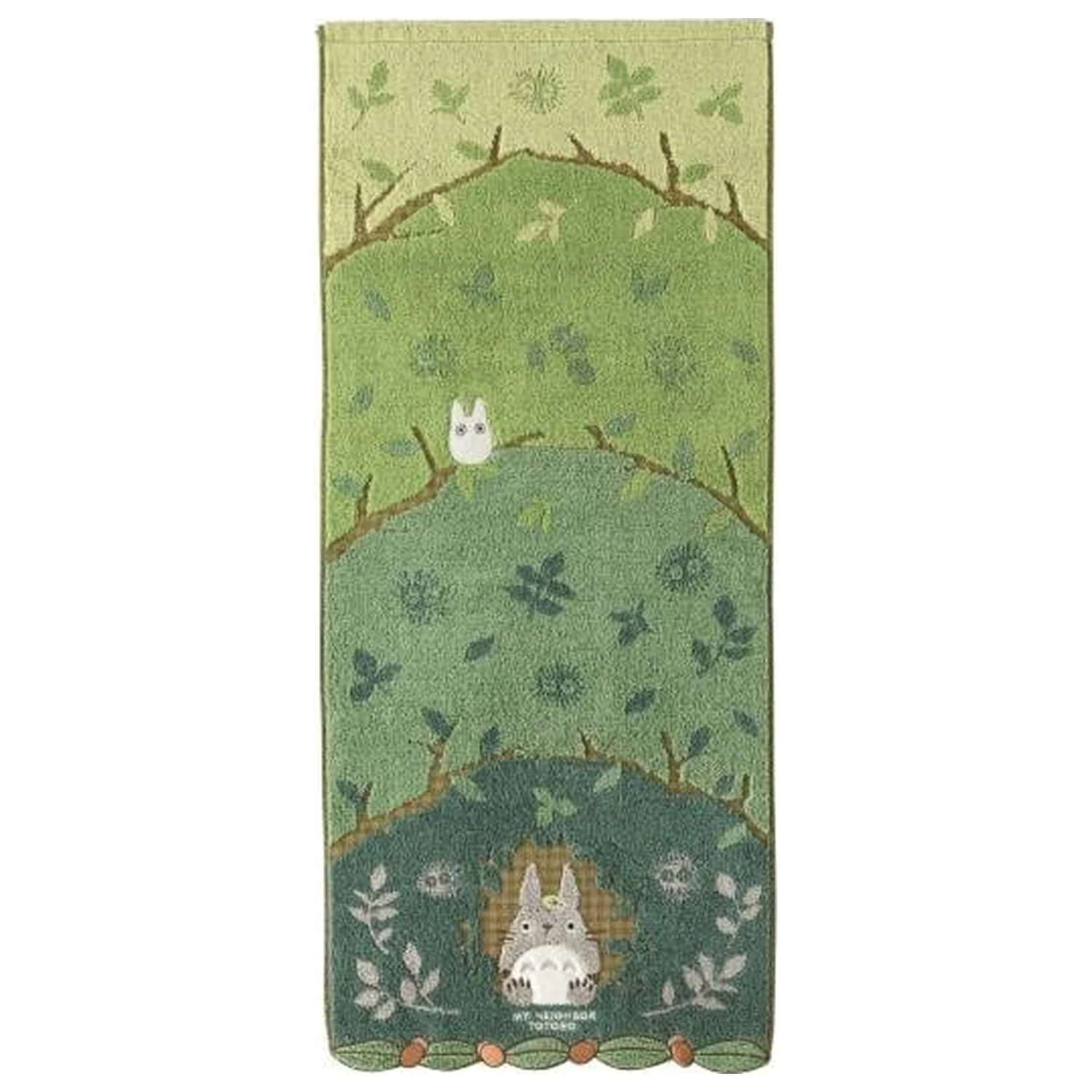My Neighbor Totoro Handtuch Totoro Hiding in the tree 34 x 80 cm Produktfoto