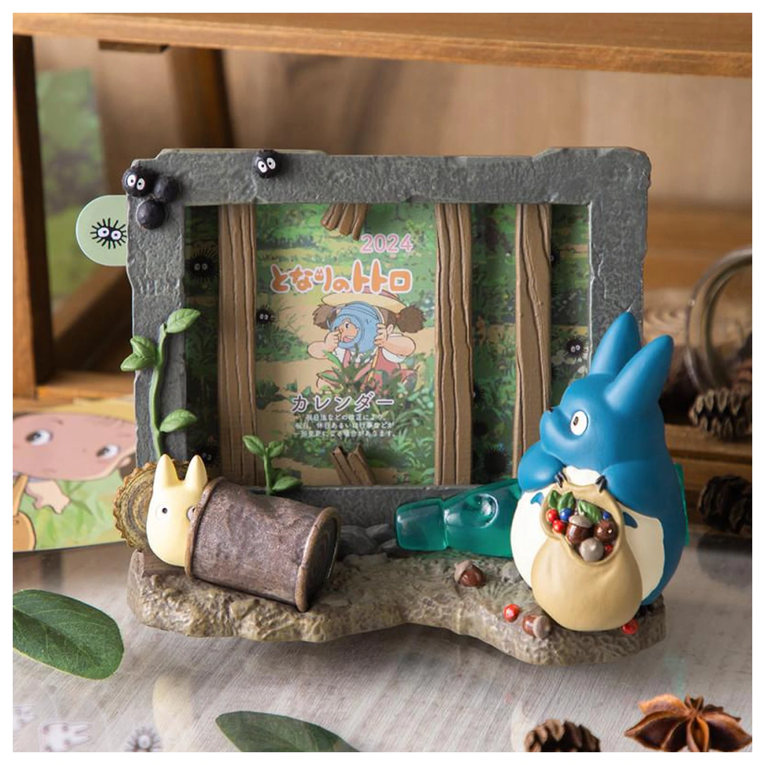 My Neighbor Totoro Totoro & Kusakabe Haus Diorama Rahmen Produktfoto