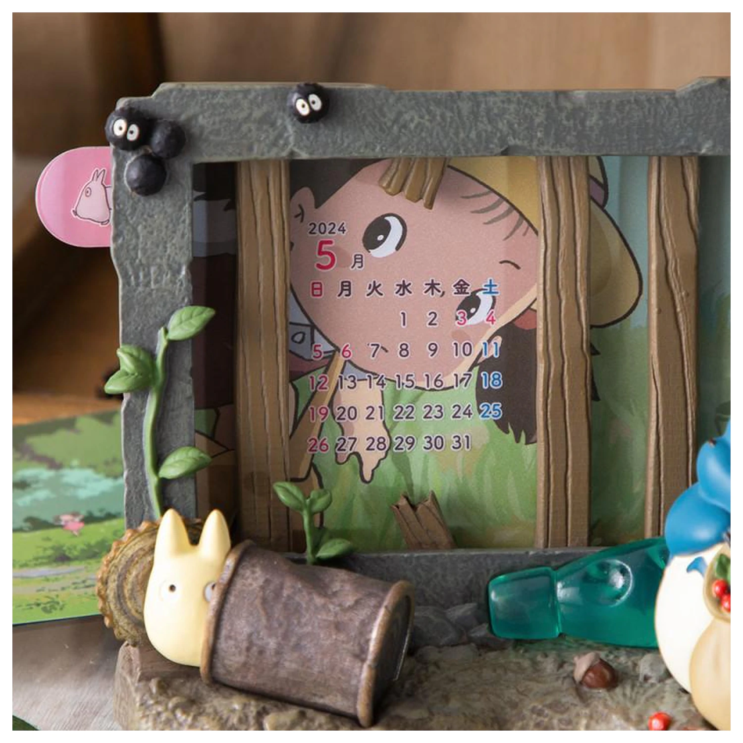 My Neighbor Totoro Totoro & Kusakabe Haus Diorama Rahmen Produktfoto