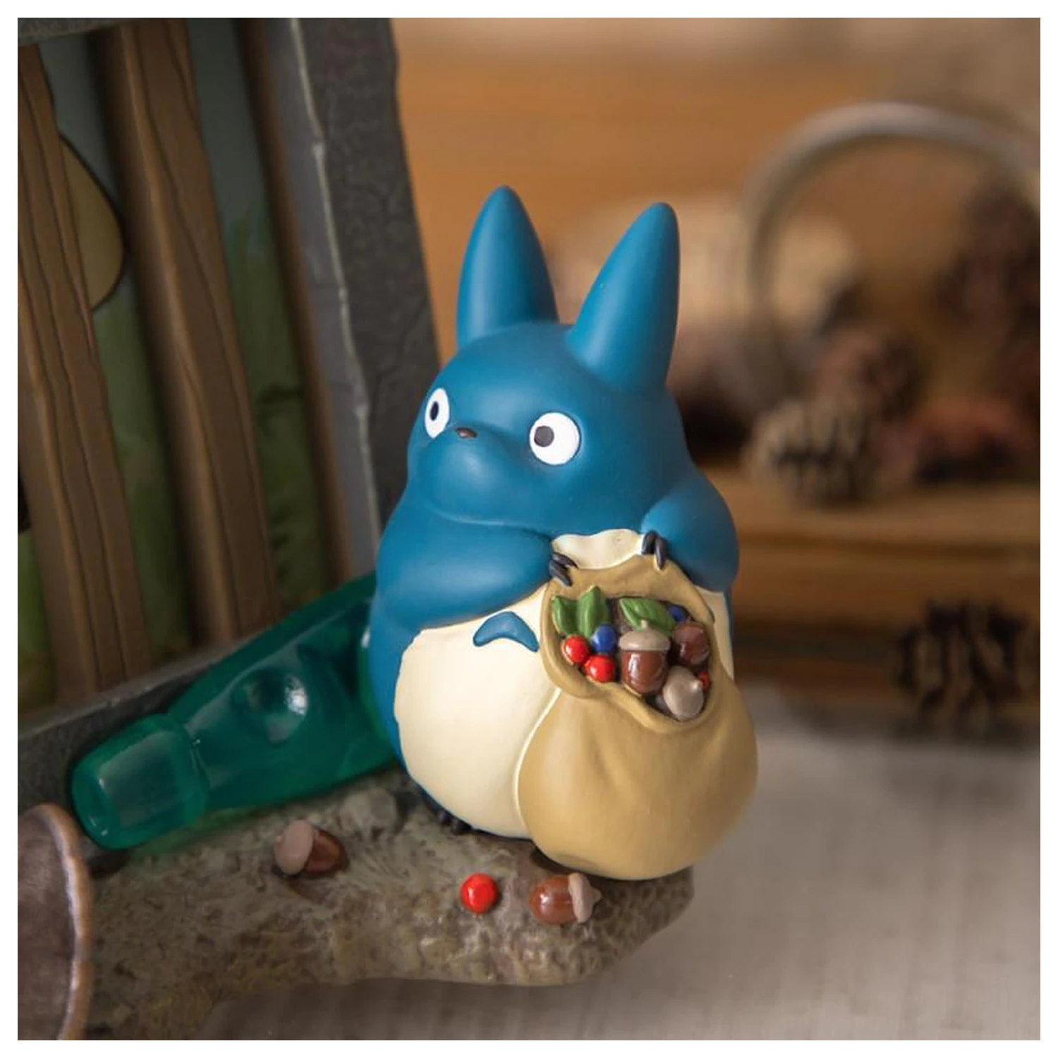 My Neighbor Totoro Totoro & Kusakabe Haus Diorama Rahmen Produktfoto
