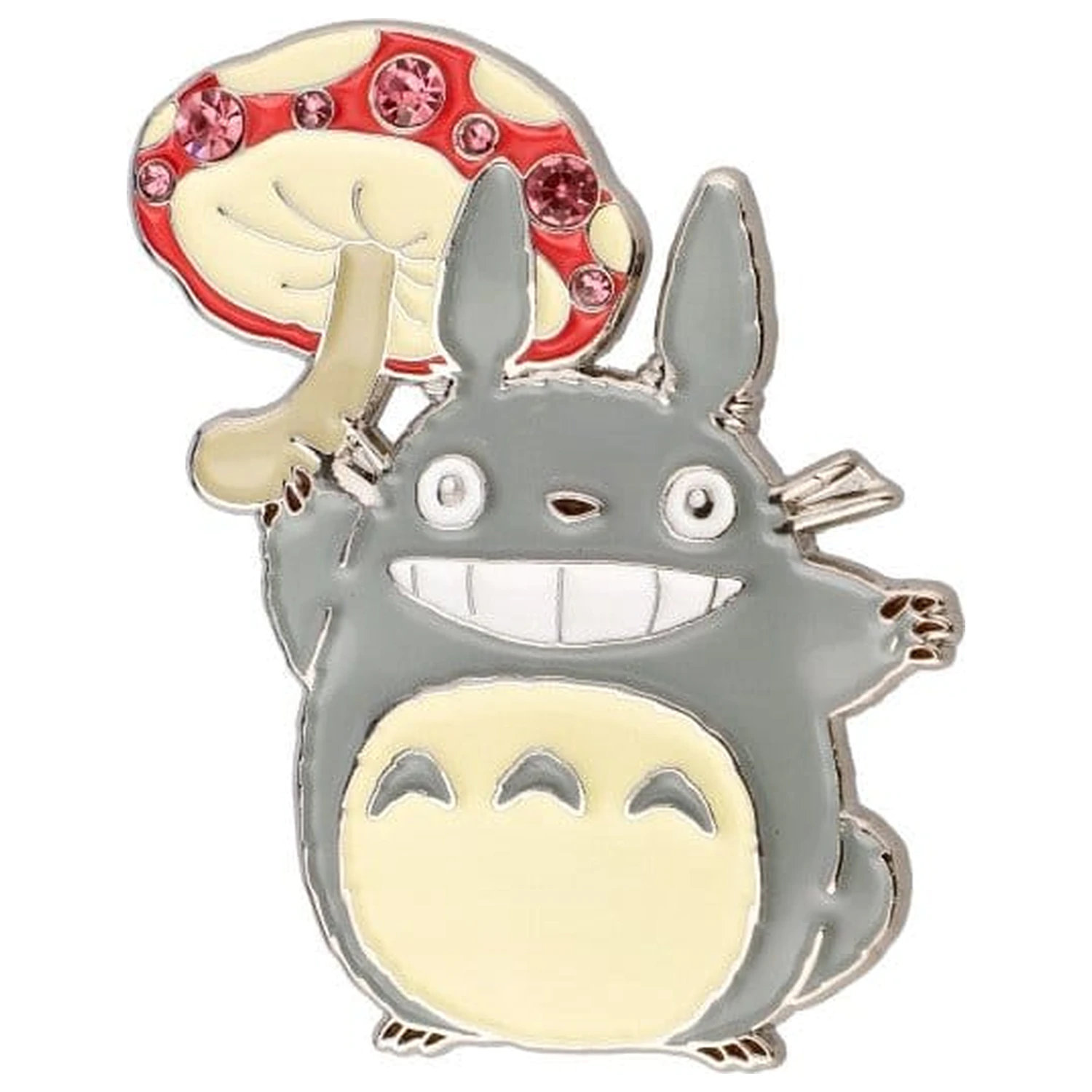 My Neighbor Totoro Metallbrosche Totoro Pilz Produktfoto