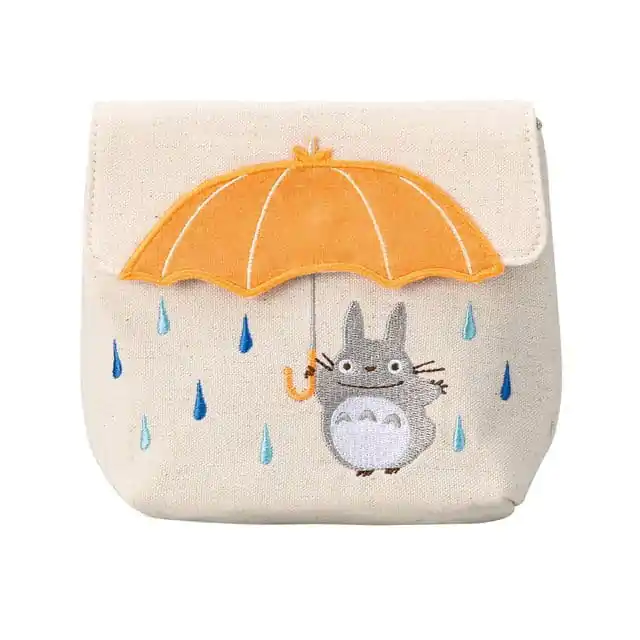 Mein Nachbar Totoro Geldbörse Totoro Orange Umbrella Produktfoto