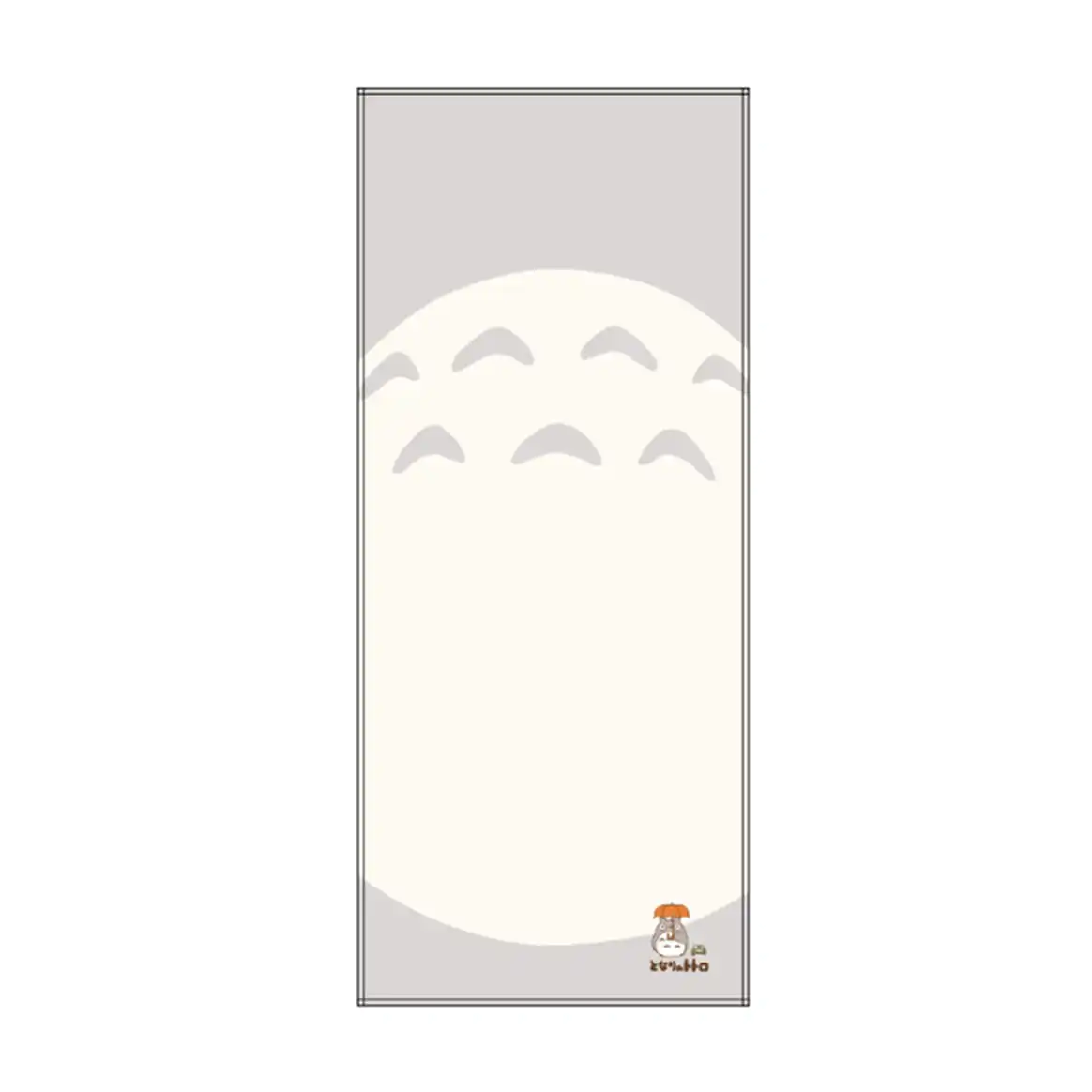 Mein Nachbar Totoro Handtuch Totoro's Belly 34 x 80 cm Produktfoto