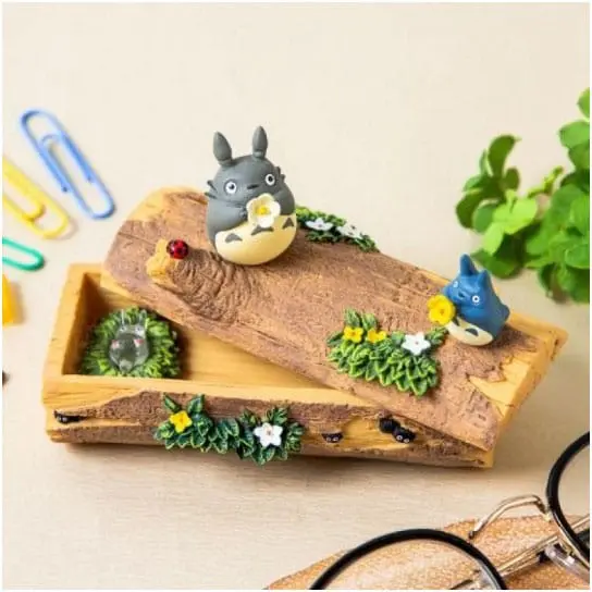 Mein Nachbar Totoro Diorama / Aufbewahrungsbox Totoro Trumpet 8 cm termékfotó