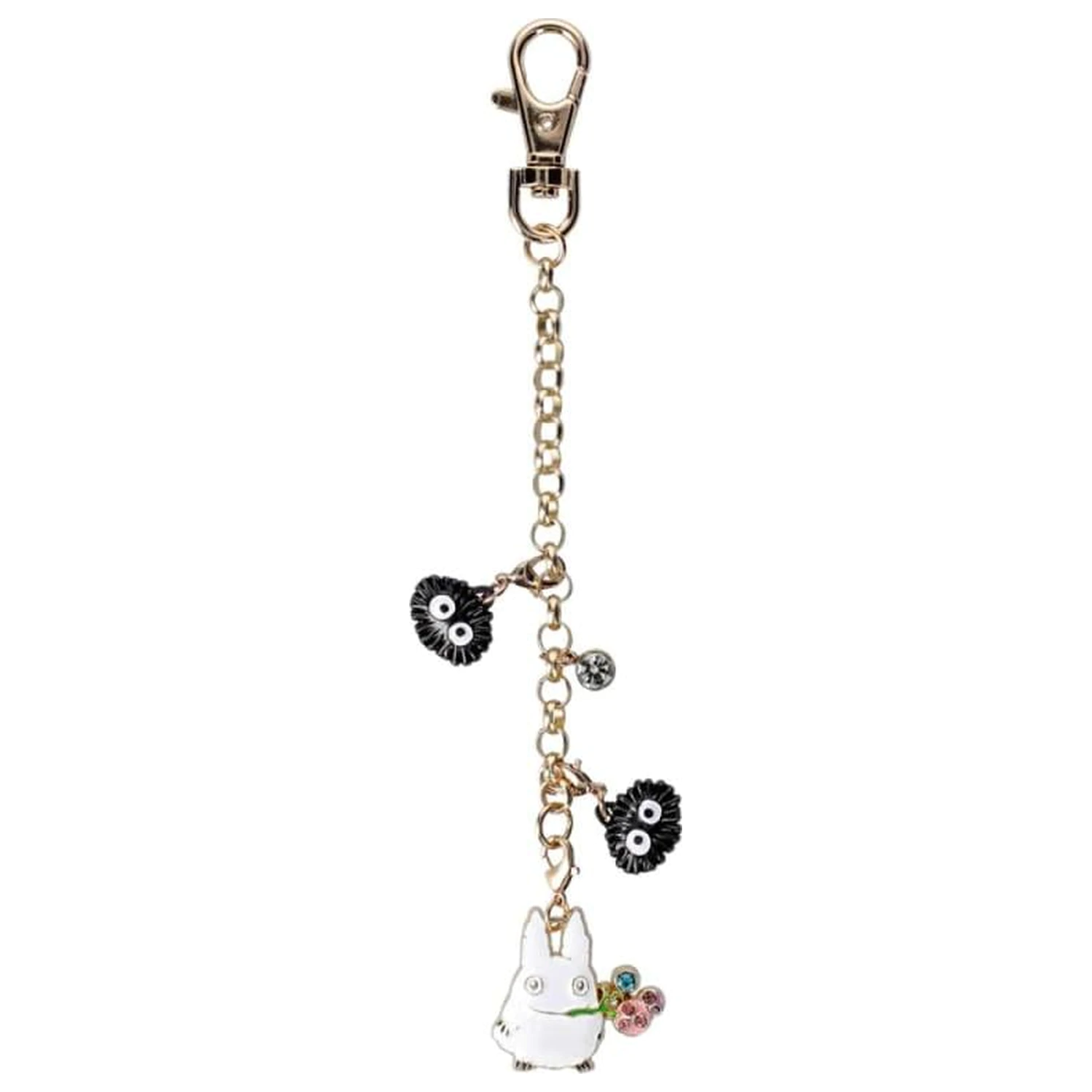 My Neighbor Totoro Weißer Totoro & Früchte Chainette Charms Produktfoto