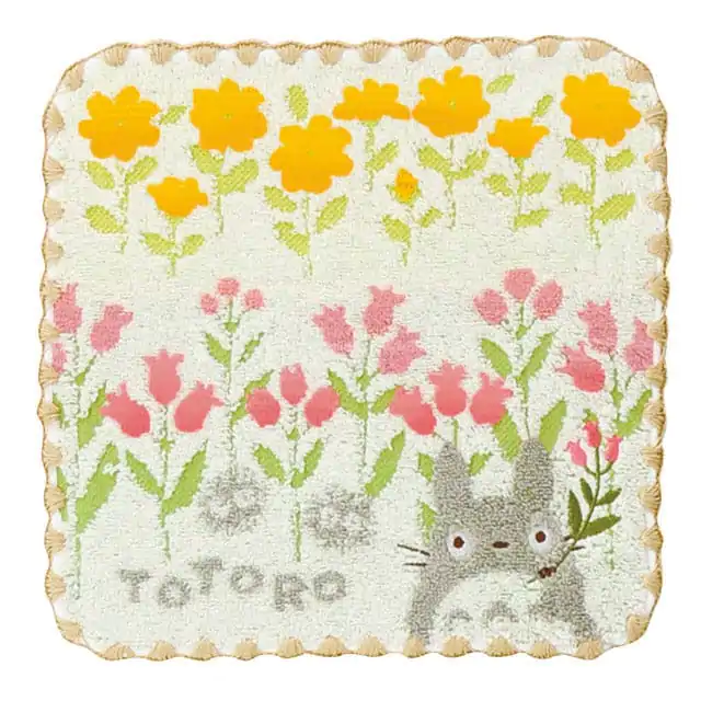 Mein Nachbar Totoro Mini-Handtuch Wild flowers 25 x 25 cm Produktfoto