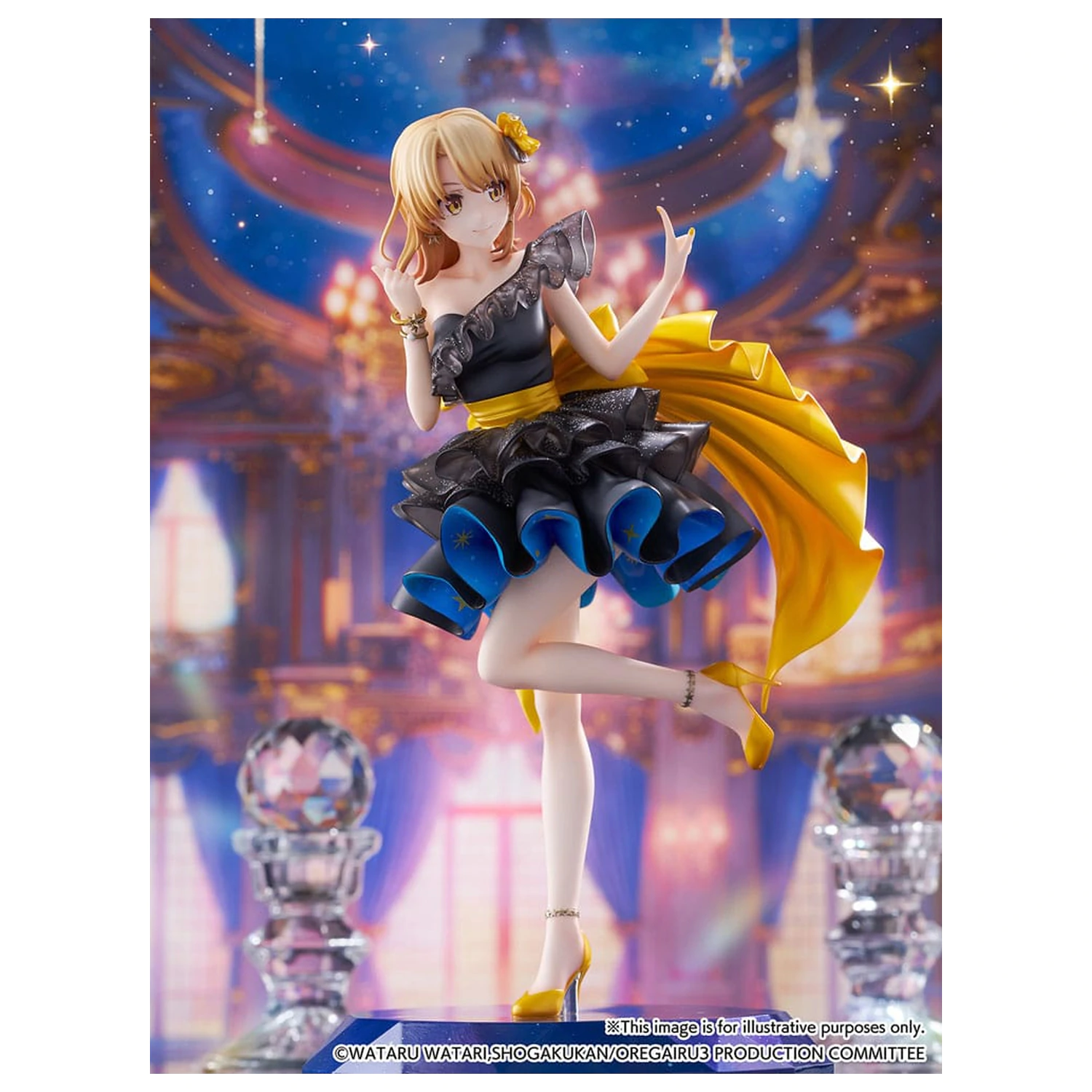 My Youth Romantic Comedy Is Wrong As I Expected. Final SHIBUYA SCRAMBLE FIGURE PVC Statue 1/7 Iroha Isshiki Starry Dress Ver. 24 cm Produktfoto