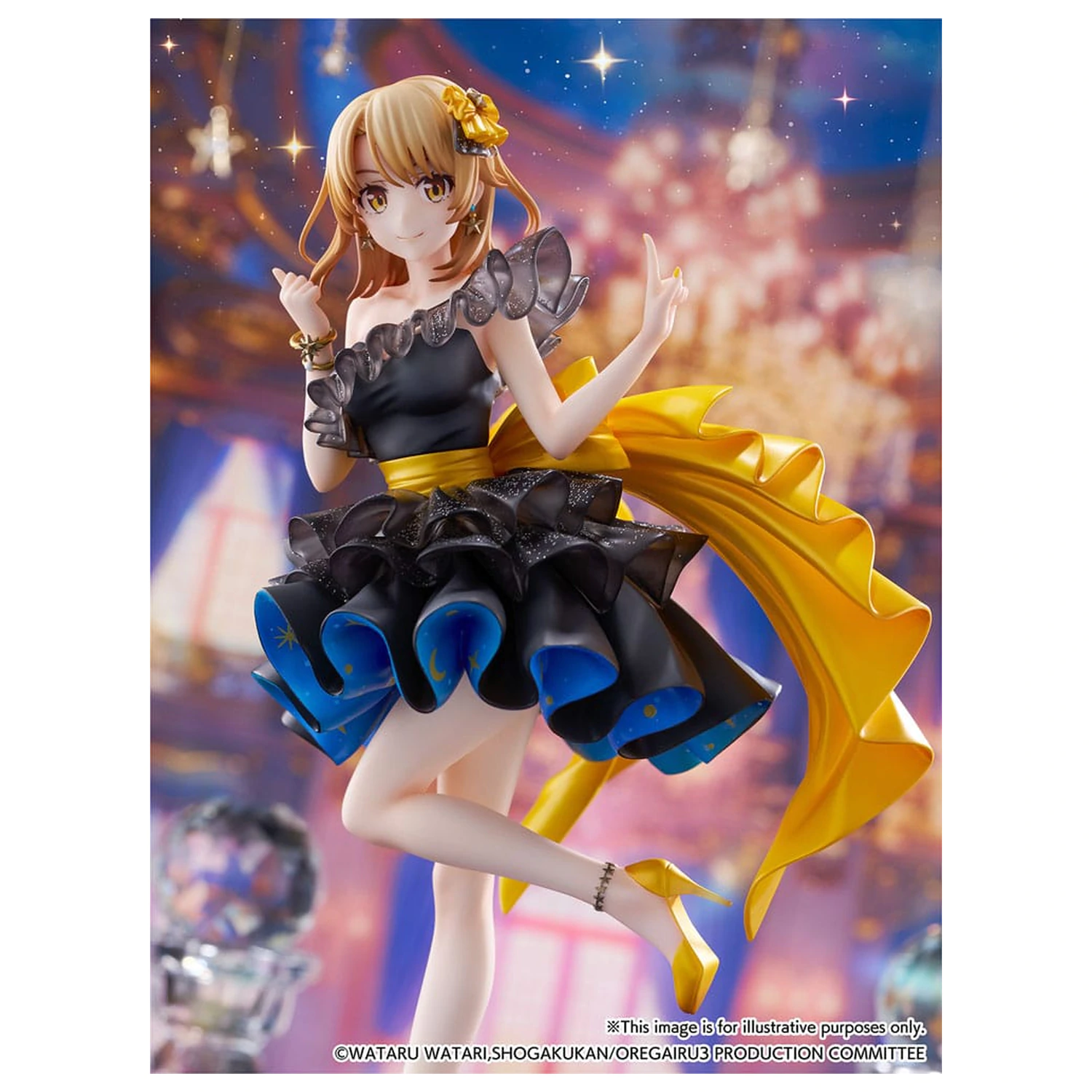 My Youth Romantic Comedy Is Wrong As I Expected. Final SHIBUYA SCRAMBLE FIGURE PVC Statue 1/7 Iroha Isshiki Starry Dress Ver. 24 cm Produktfoto