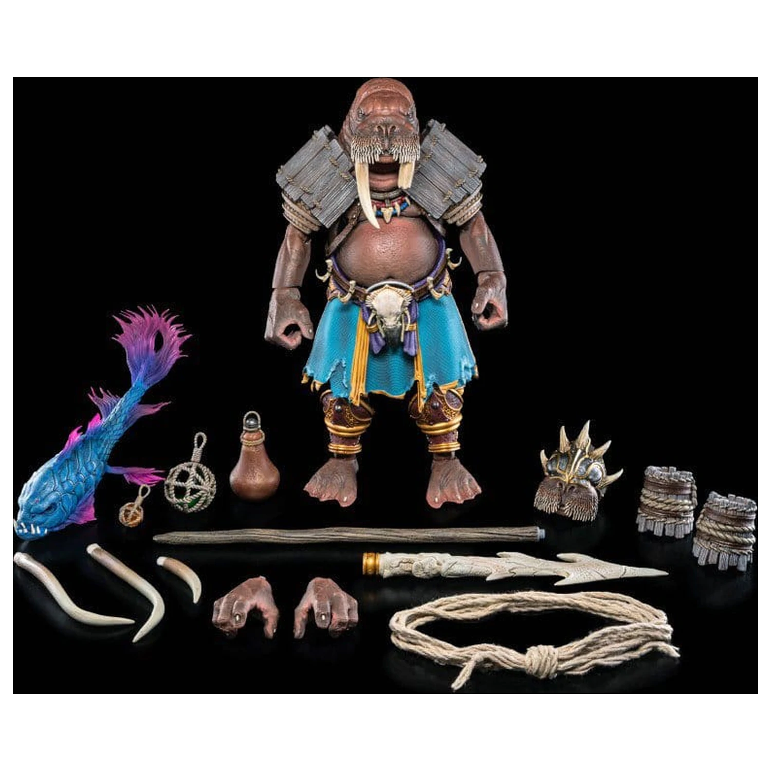 Mythic Legions: Dawns of Discovery Actionfigur Odobenn Ogre-Maßstab Produktfoto
