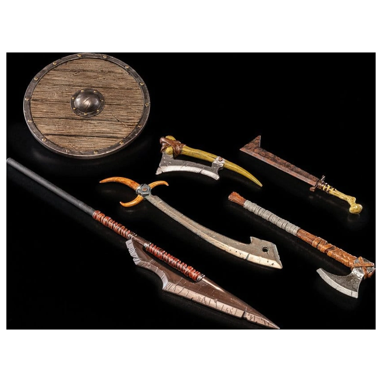 Mythic Legions Actionfigur Zubehör Evil Weapons Pack Produktfoto