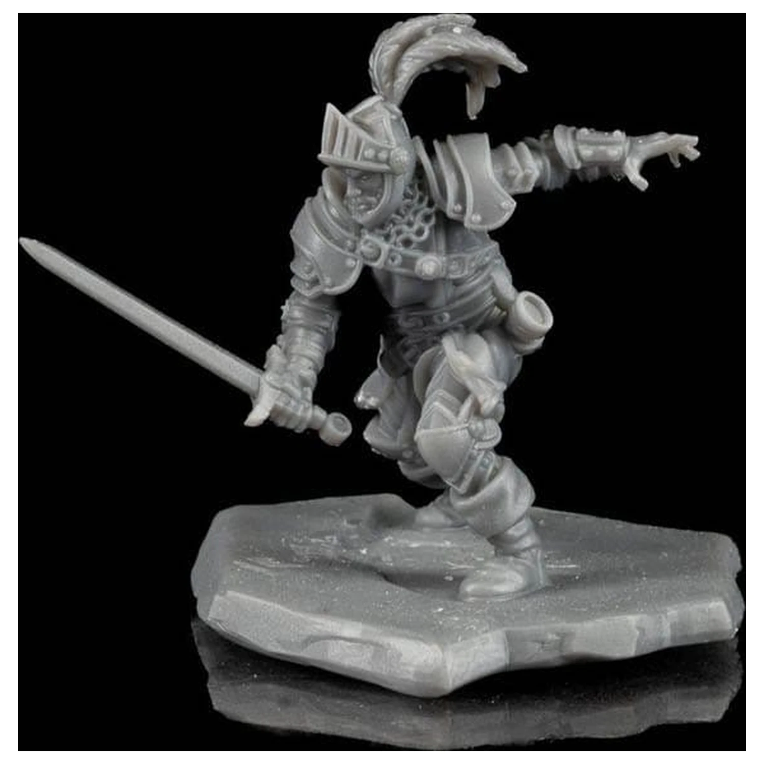 Mythic Legions Mini Figuren 4er-Pack Heroic Set B Unbemalt 3 cm Produktfoto