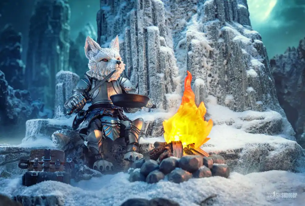 Mythic Legions Horror of Einsamall Action Figur Bylur Frostfurr Imp-Scale Produktfoto