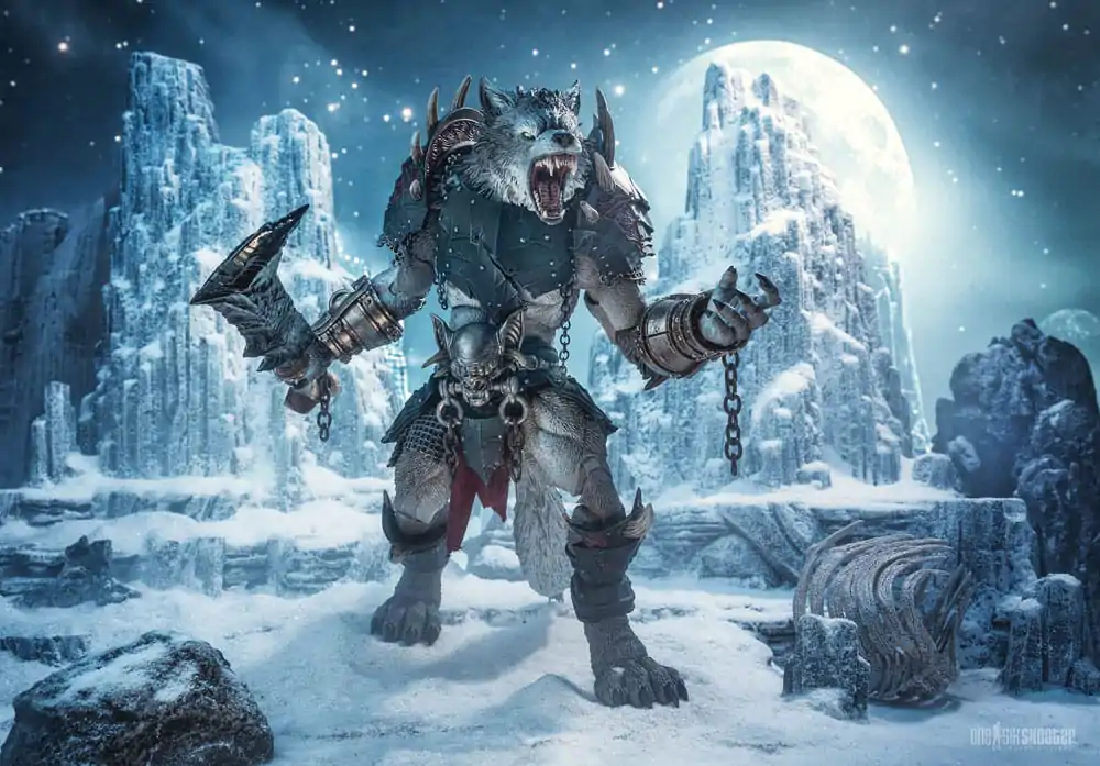 Mythic Legions Horror of Einsamall Action Figur Garmyr the Horror of Einsamall Oger-Maßstab Produktfoto