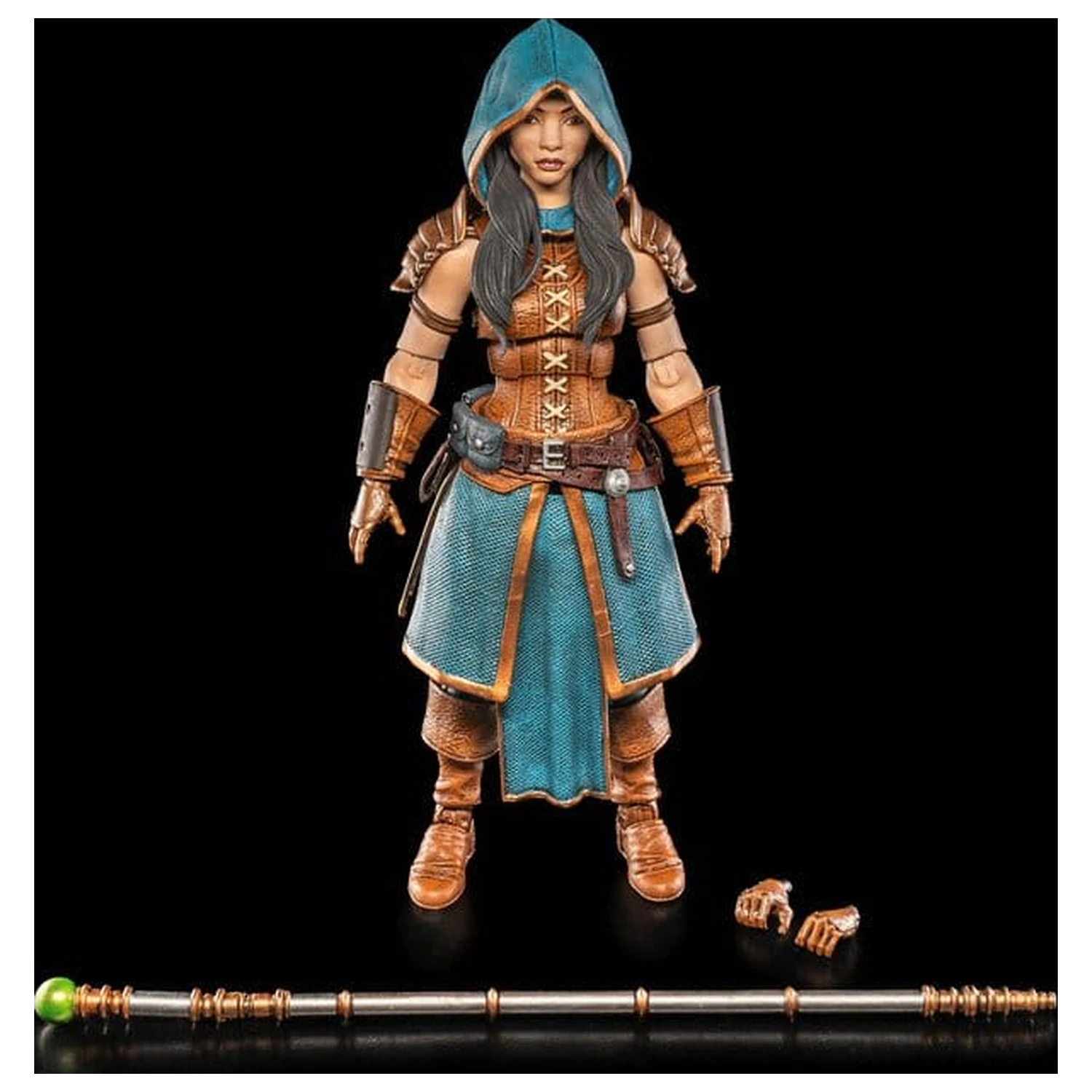Mythic Legions Actionfigur Human Wizard (Basisfigur) 18 cm Produktfoto