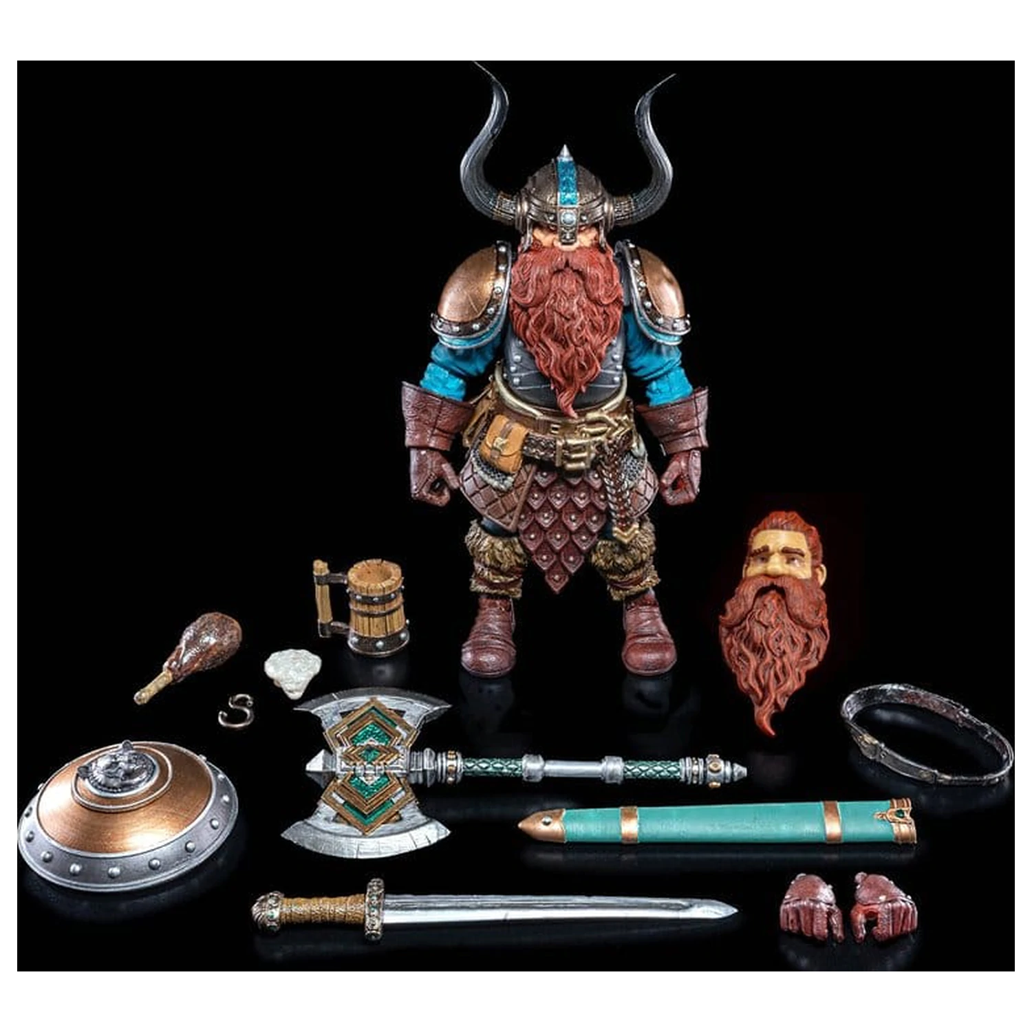 Mythic Legions: Legacies of Mythoss 3 Actionfigur Thord Ironjaw Produktfoto