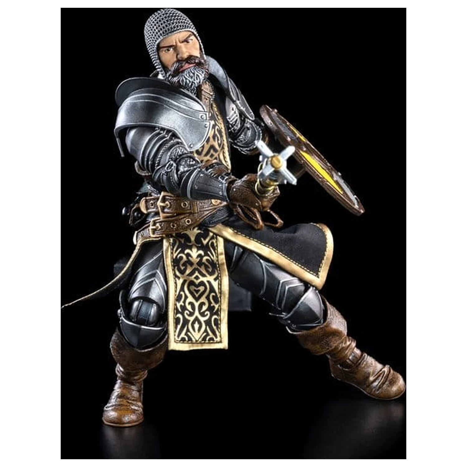 Mythic Legions Actionfigur Paladin/Cleric Heroic Deluxe 18 cm Produktfoto