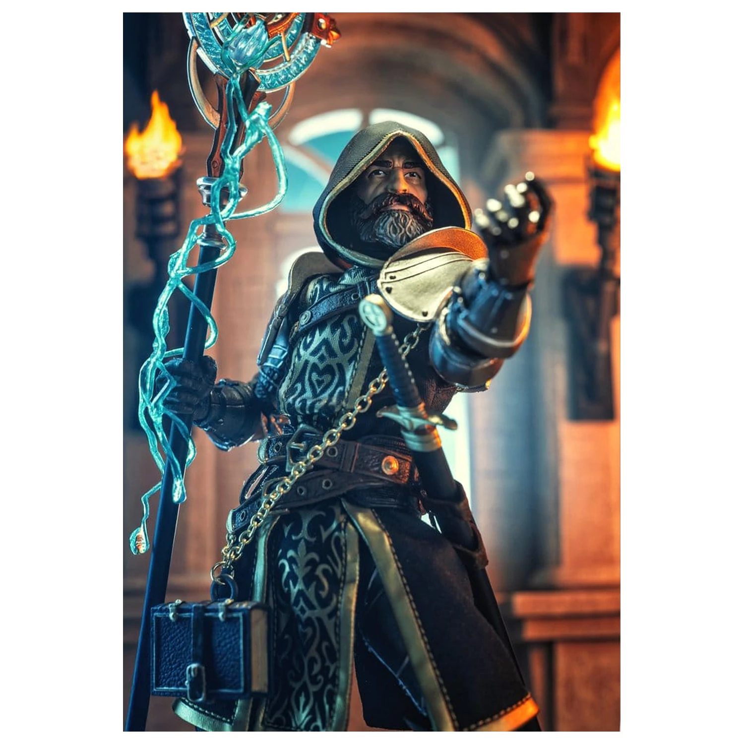 Mythic Legions Actionfigur Paladin/Cleric Heroic Deluxe 18 cm Produktfoto