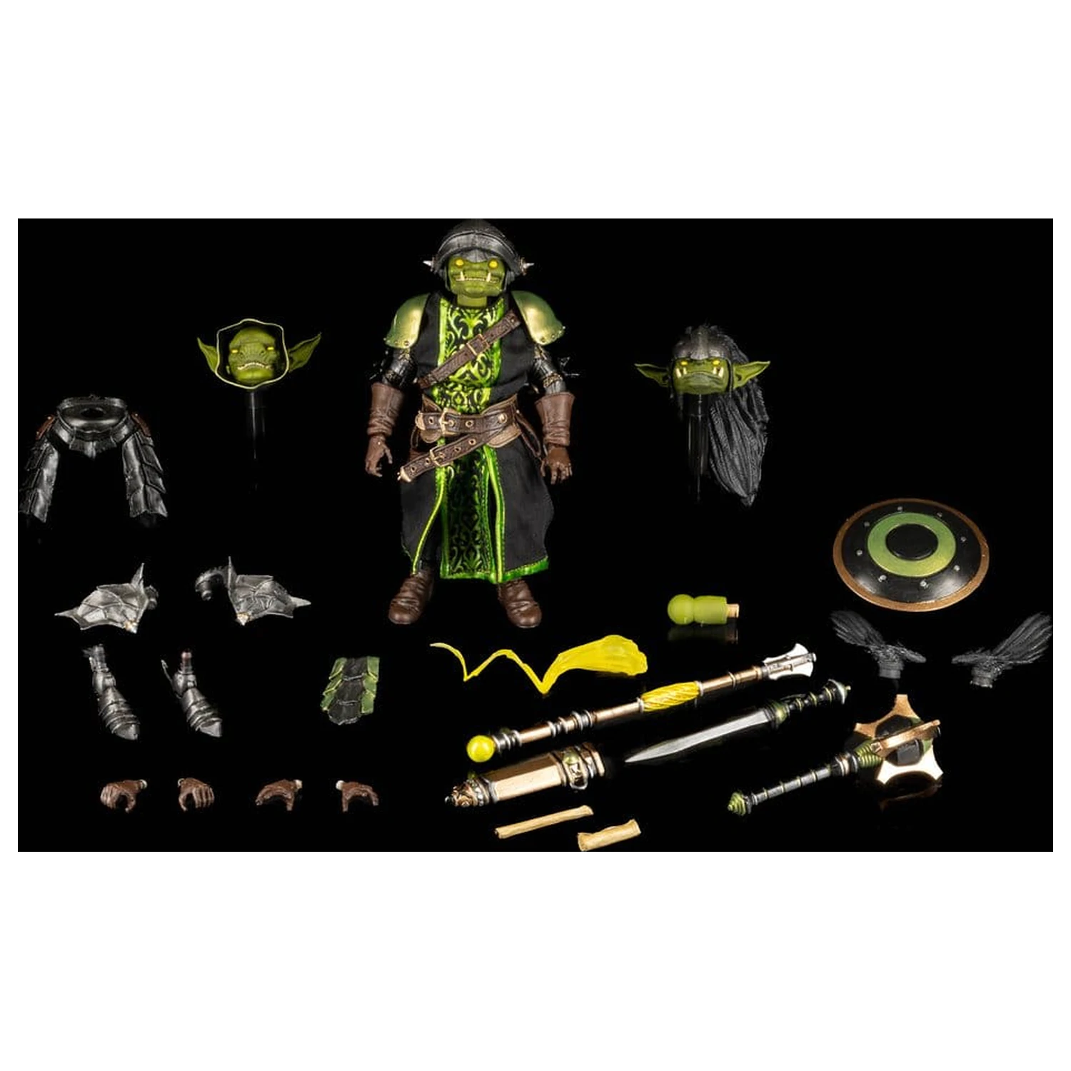 Mythic Legions Actionfigur Paladin/Cleric Malignant Deluxe 18 cm Produktfoto