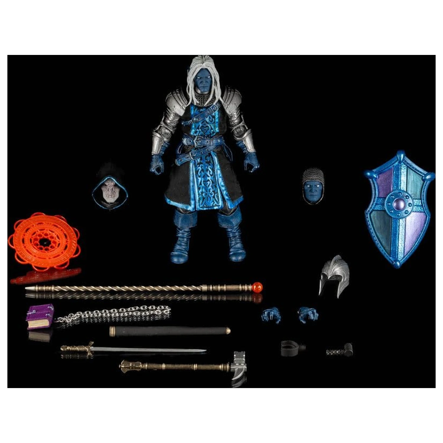 Mythic Legions Action Figur Paladin/Cleric Villainous Deluxe 18 cm Produktfoto