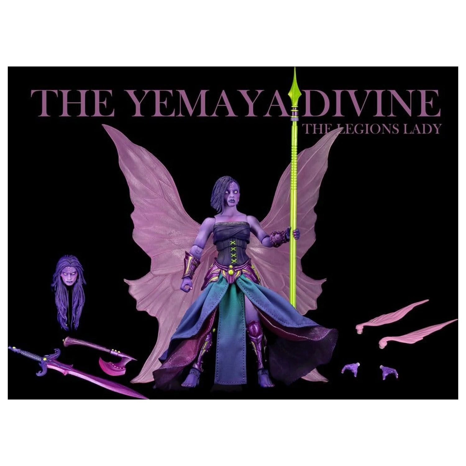 Mythic Legions: Reinforcement 3 Actionfigur The Yemaya Divine Deluxe Produktfoto