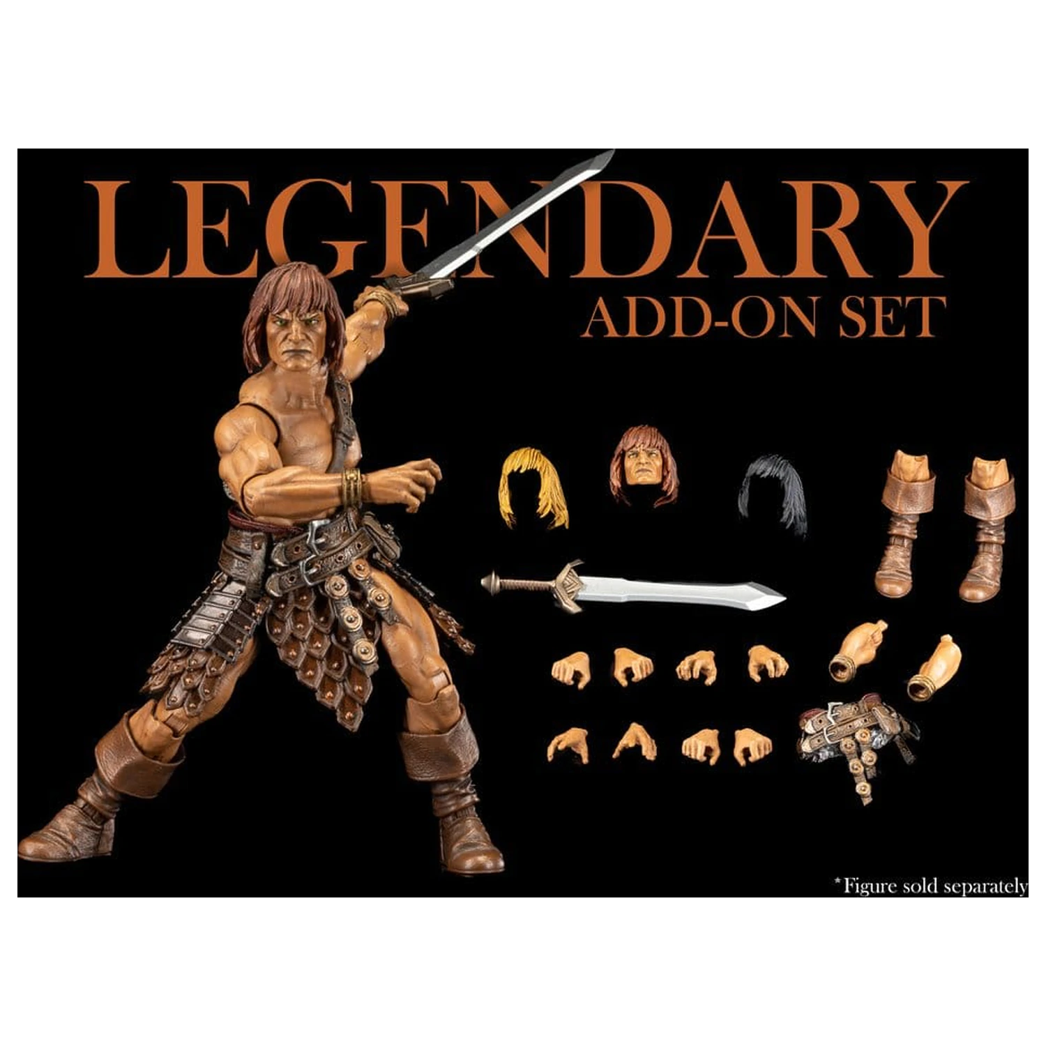 Mythic Legions: Reinforcement 3 Actionfigur Zubehör Legendäres Add-On Set Produktfoto