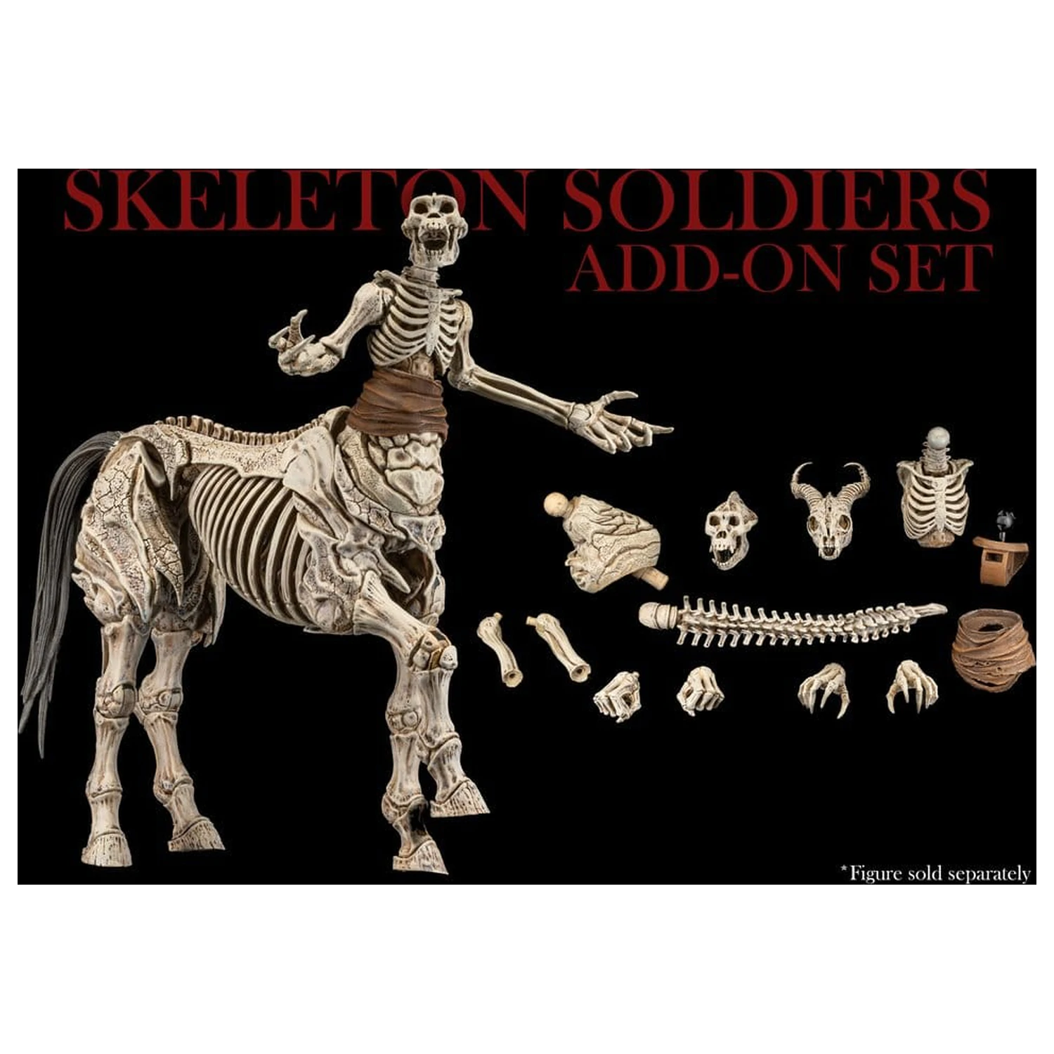 Mythic Legions: Reinforcement 3 Actionfigur Zubehör Skelett-Soldaten Add-On Set Produktfoto