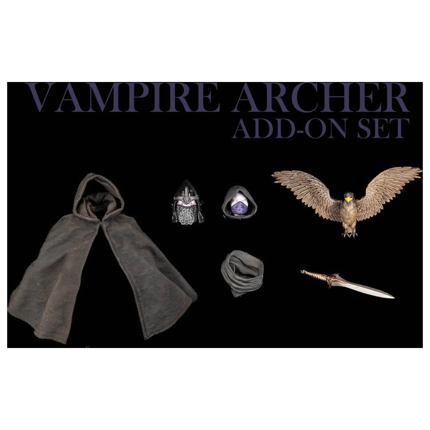 Mythic Legions: Reinforcement 3 Actionfigur Zubehör Vampir Bogenschütze Ergänzungs Set Produktfoto