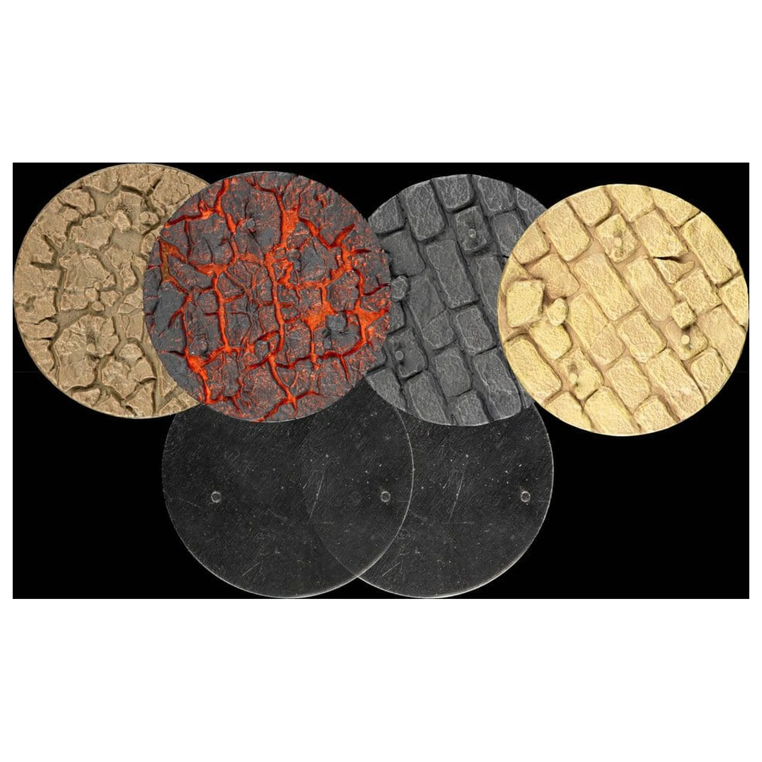 Mythic Legions Roleplaying Game Zubehör 6-Stück Figurenständer Produktfoto