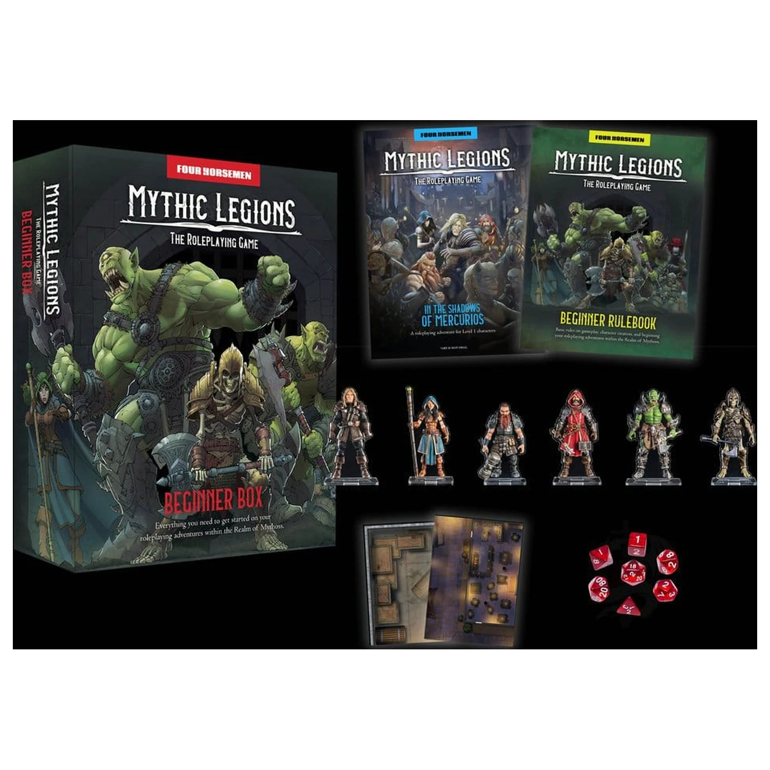 Mythic Legions Roleplaying Game Einsteigerbox *englische Version* Produktfoto