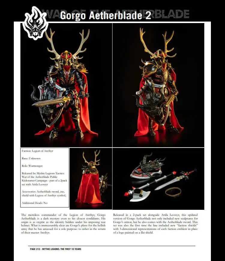 Mythic Legions: The First 10 Year Buch Hardcover *Englische Version* Produktfoto