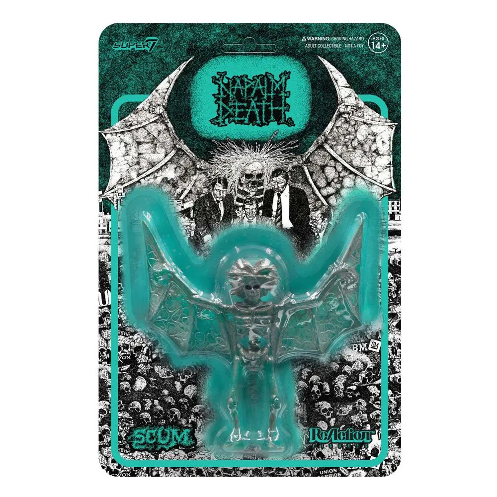 Napalm Death ReAction Actionfigur Scum Demon (Aquamarine) 10 cm Produktfoto