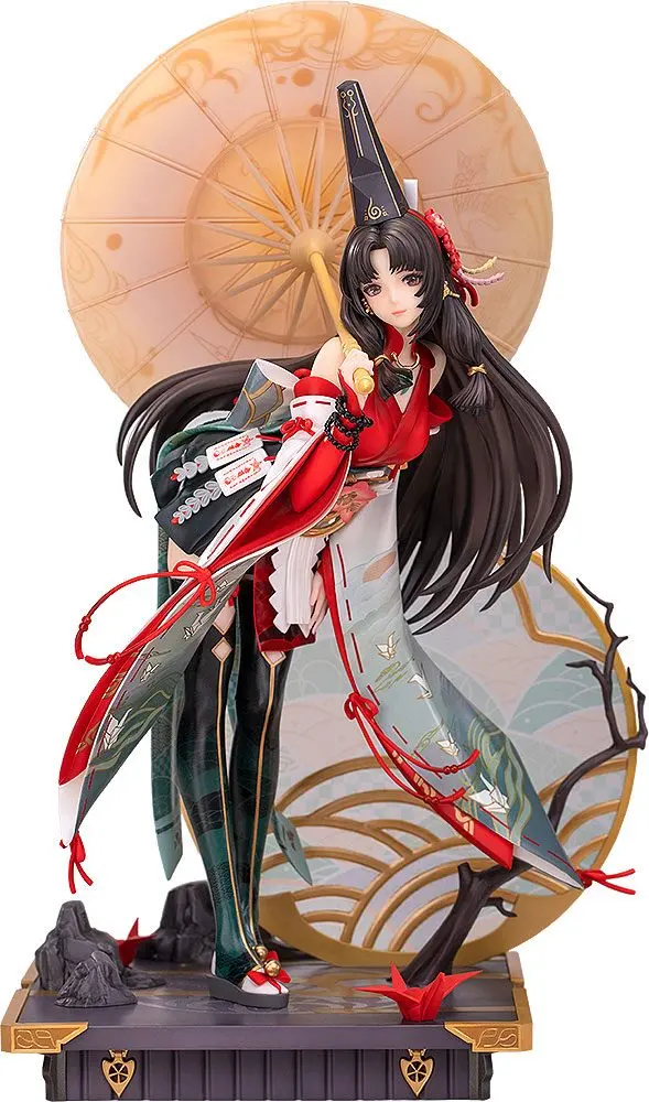 Naraka: Bladepoint PVC Statue 1/7 Tsuchimikado Kurumi: Onmyoki Ver. 32 cm termékfotó