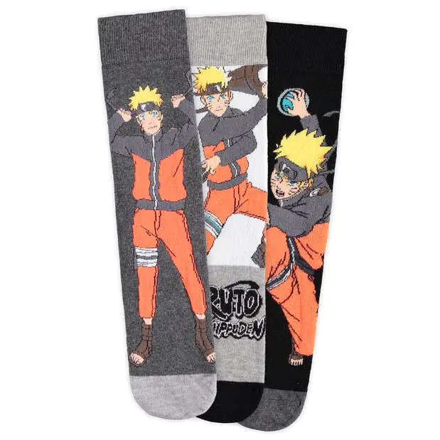 Naruto Socken 3er-Pack termékfotó