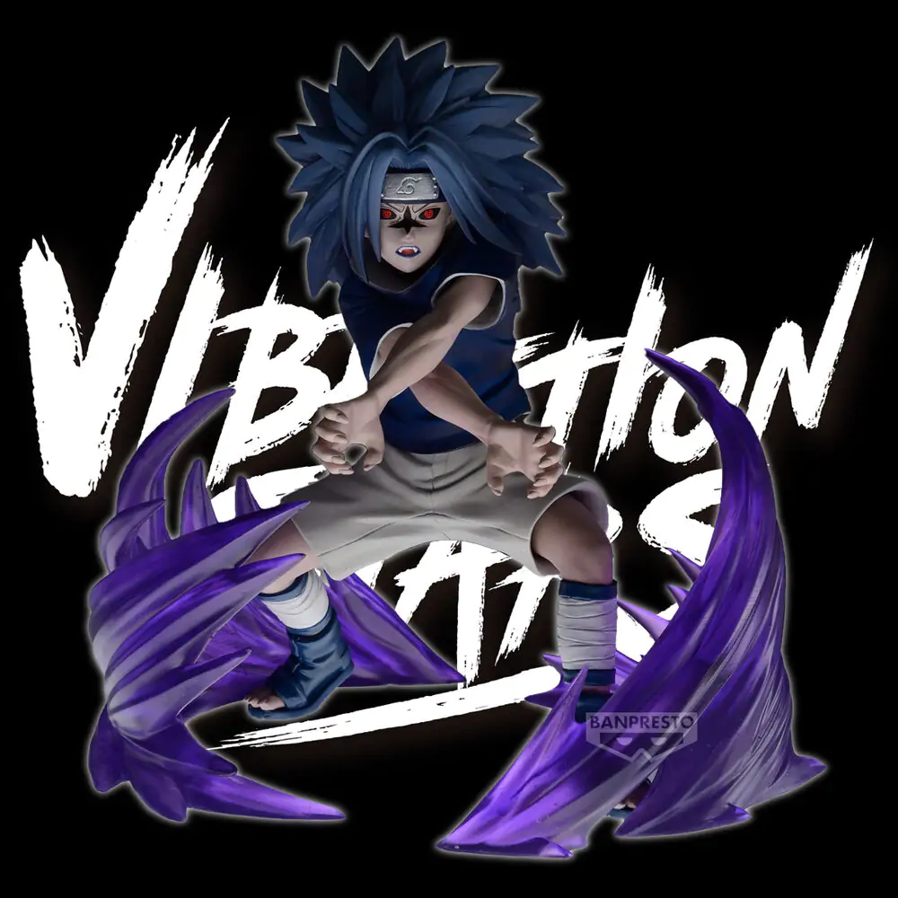 Naruto 72 Series Vibration Stars Sasuke Uchiha Figur 15cm Produktfoto